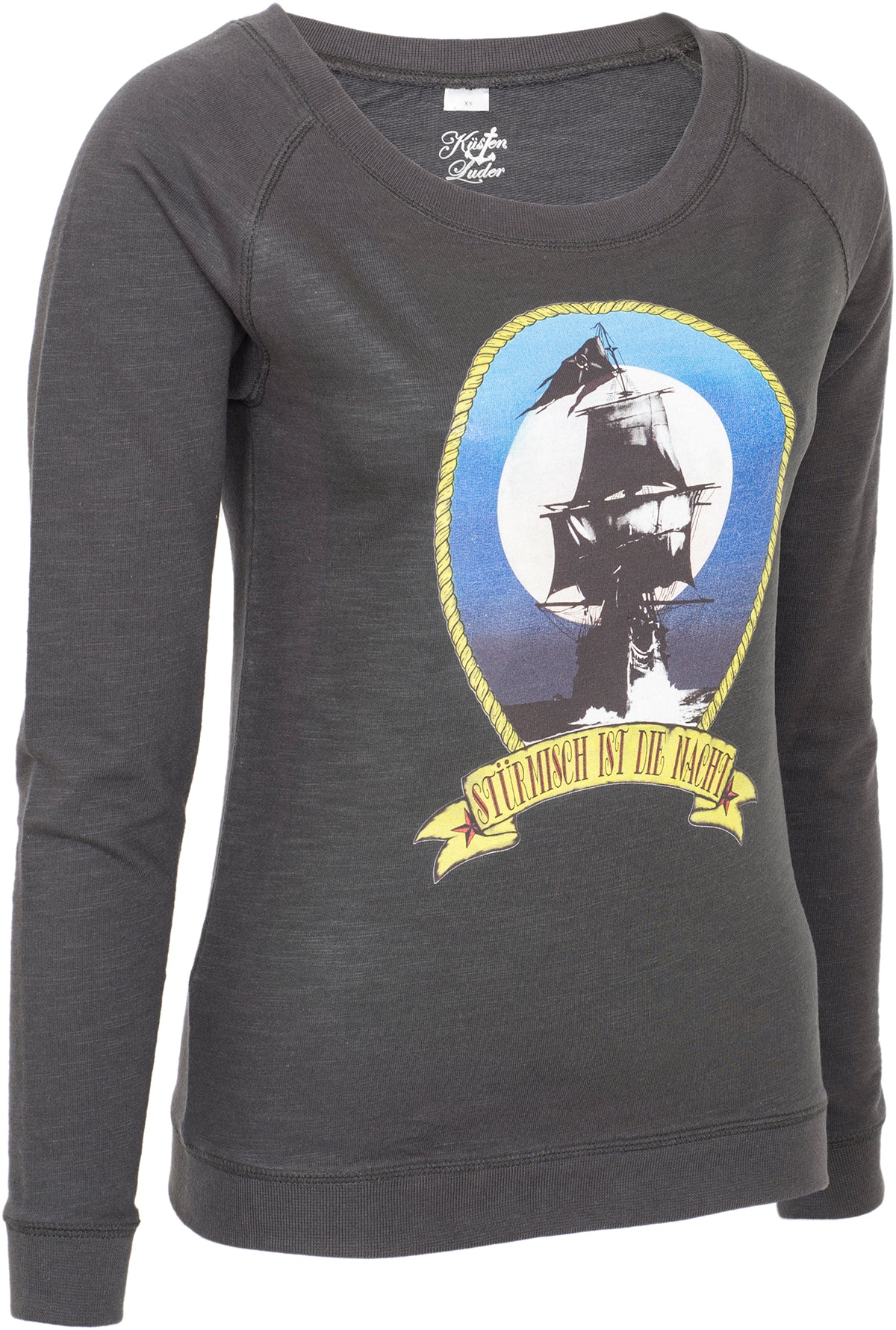 Kuestenluder_STueRMISCH_IST_DIE_NACHT_Sailor_Schiff_Raglan_Sweat_PULLOVER-2