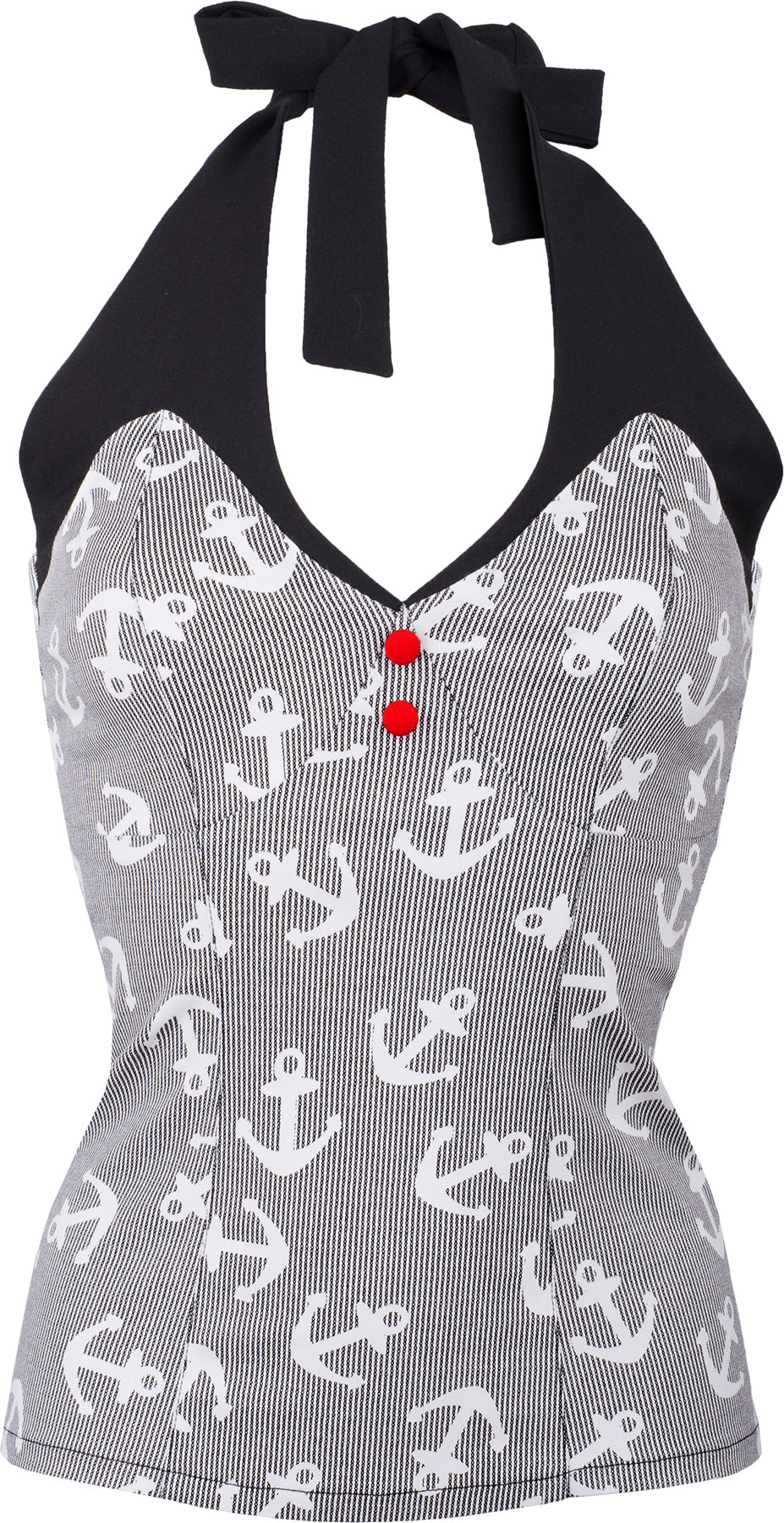 Kuestenluder_TALA_Vintage_Striped_ANKER_Sailor_NECKHOLDER_TOP_Oberteil_killer_kiirsche