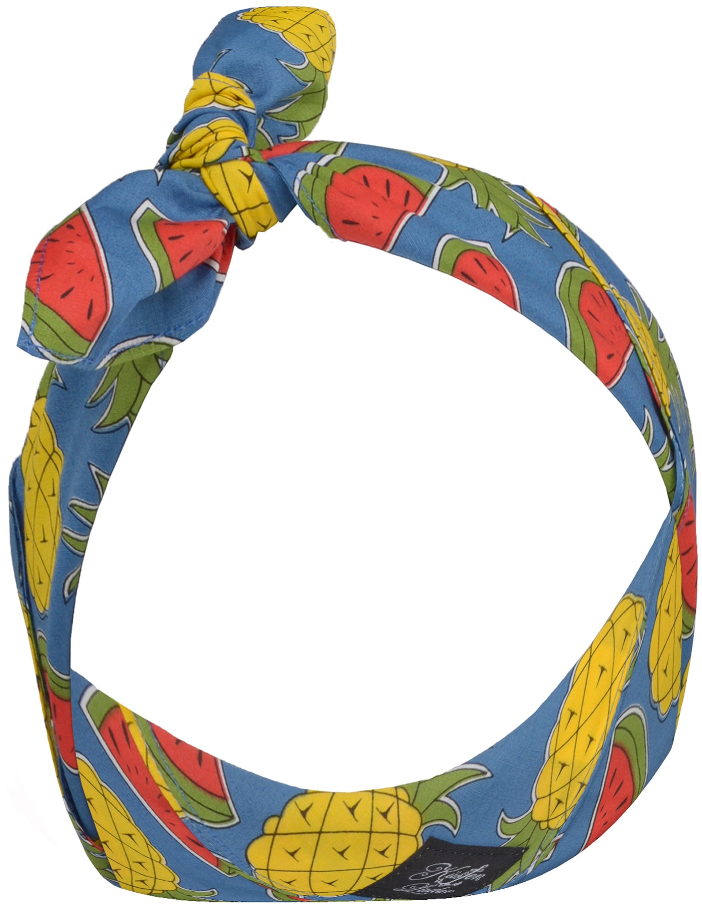 Kuestenluder_TAMIE_Tropical_MELONE_Pineapple_50s_Retro_Nickituch_BANDANA_-_Hellblau_killer_kirsche2P5otFWf9SBO1