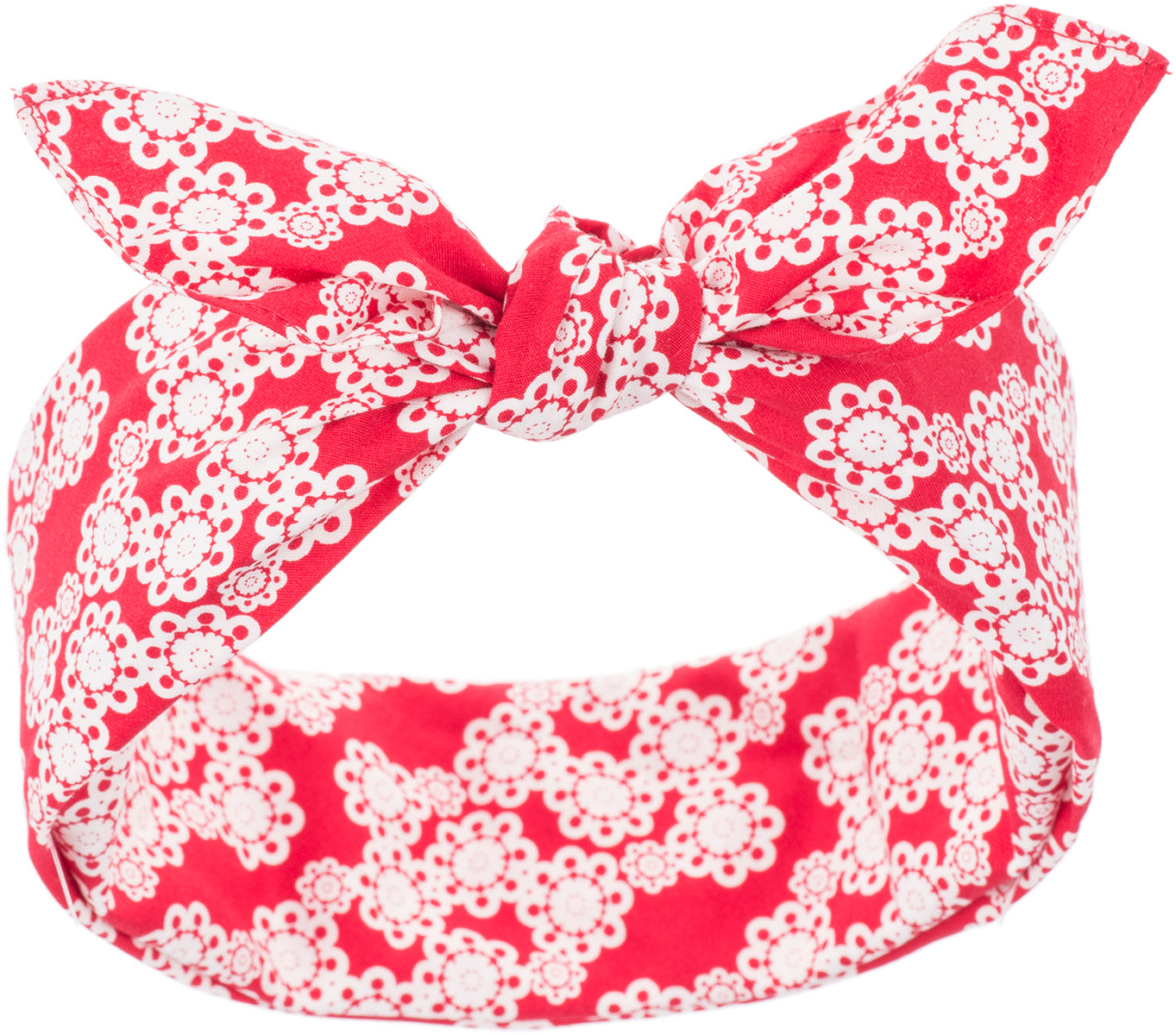 Kuestenluder_TESS_Vintage_FLORAL_Ornament_Pin_Up_Nickituch_BANDANA