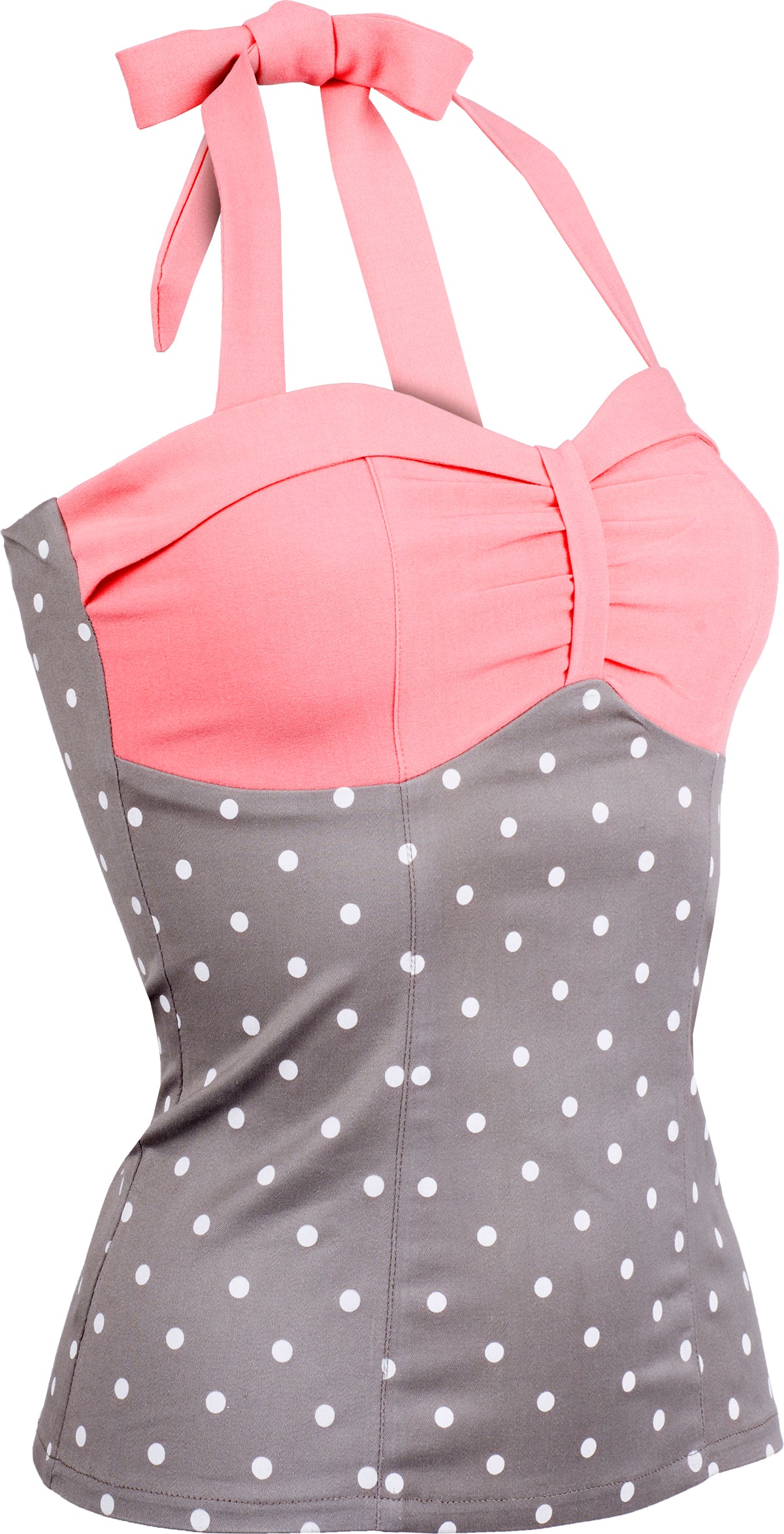 Kuestenluder_TIJEN_Vintage_POLKA_DOT_Punkte_NECKHOLDER_TOP_Oberteil-3