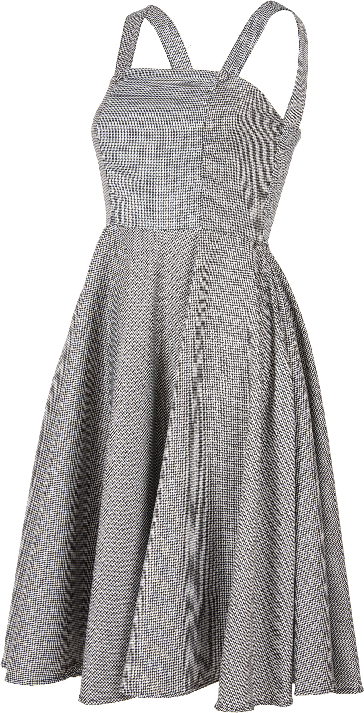 Kuestenluder_TOKESSA_Vintage_HAHNENTRITT_Traeger_SWING_Dress_Kleid-2
