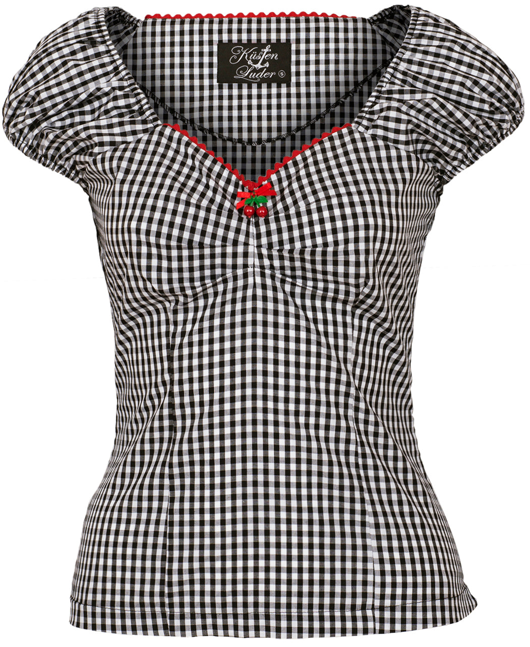Kuestenluder_TOMKE_Vintage_PEPITA_Cherry_KARO_Kurzarm_Shirt_OBERTEIL-1z7btQroKJOtFp