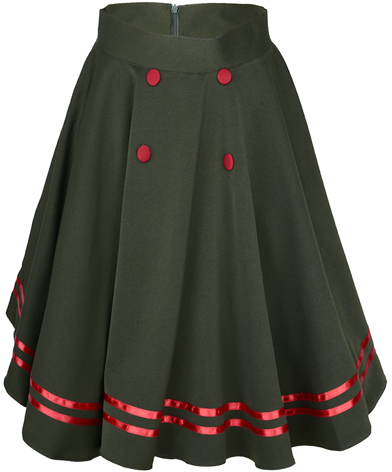 Kuestenluder_VILDE_Sailor_50s_Matrosen_Pin_Up_SWING_Tellerrock_-_Gruen_killer_kirsche