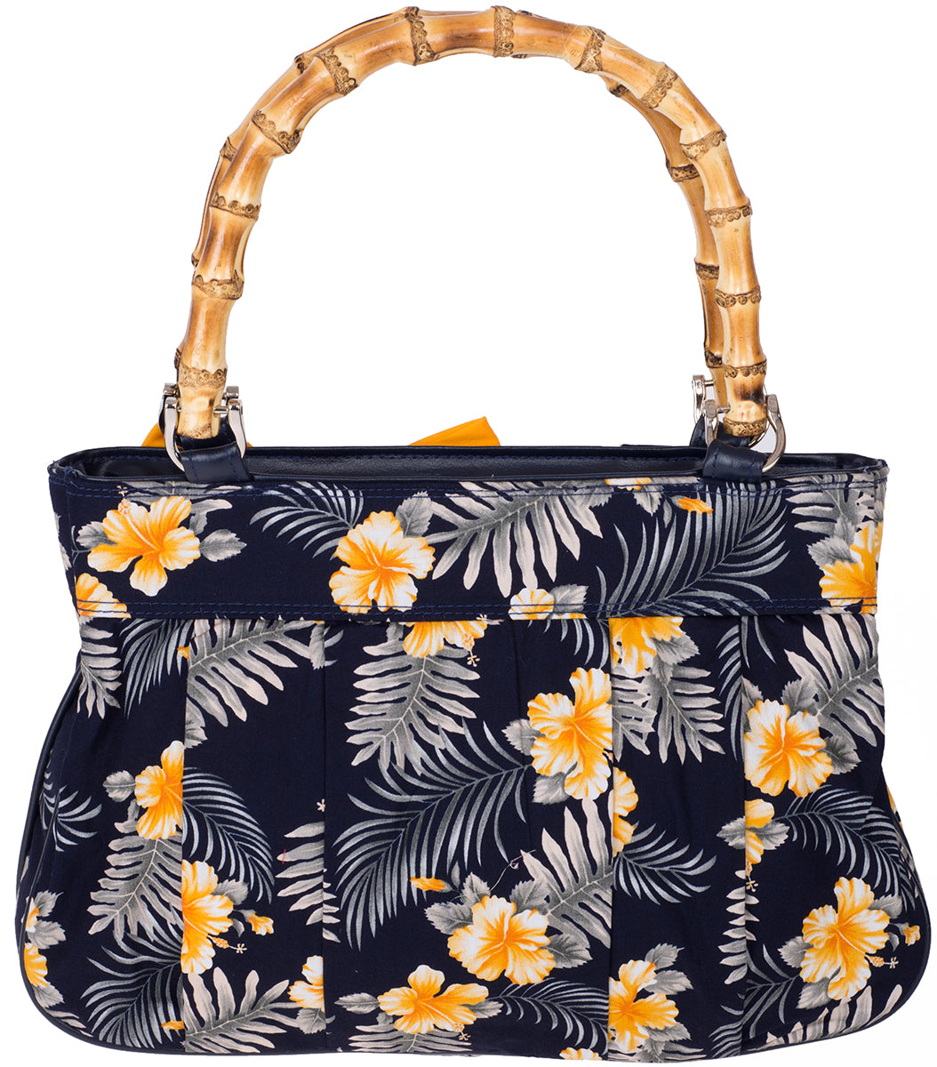 Kuestenluder_VIONA_Tropical_HIBISKUS_Bambushenkel_Schleife_HANDTASCHE_gelb-4