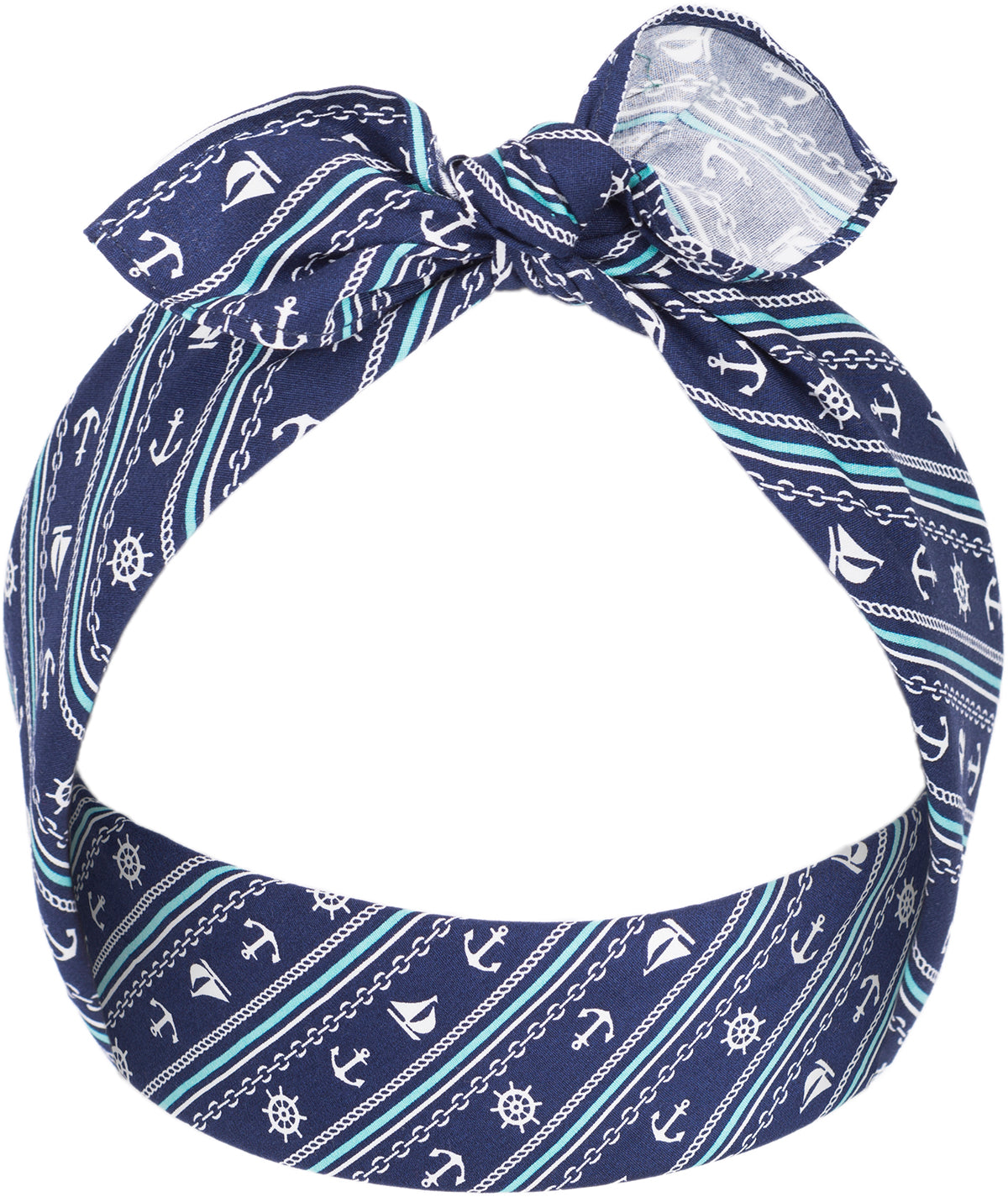 Kuestenluder_WIEBKE_Sailor_ANCHOR_Striped_Retro_Pin_Up_Nickituch_BANDANA-1