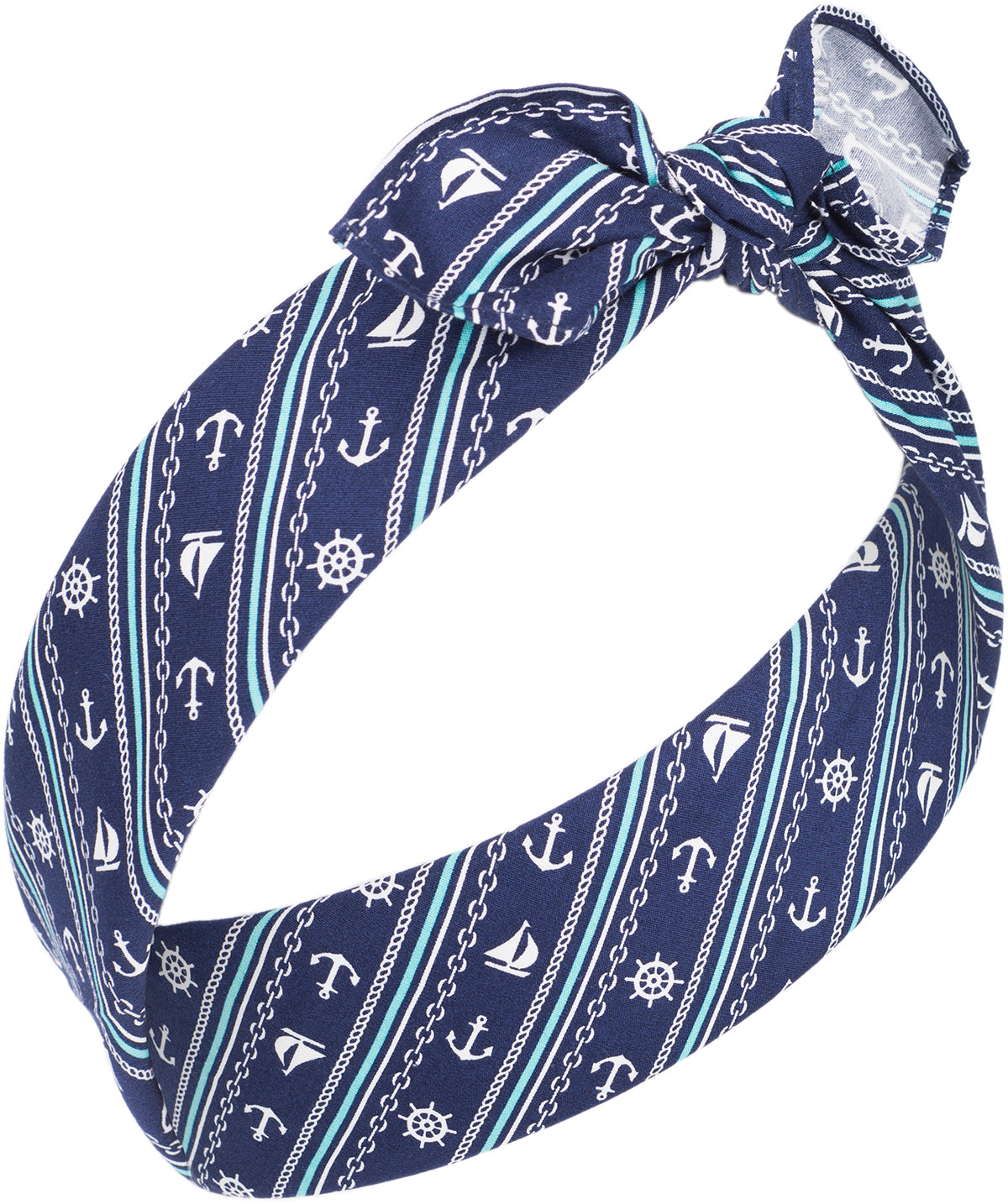 Kuestenluder_WIEBKE_Sailor_ANCHOR_Striped_Retro_Pin_Up_Nickituch_BANDANA-2