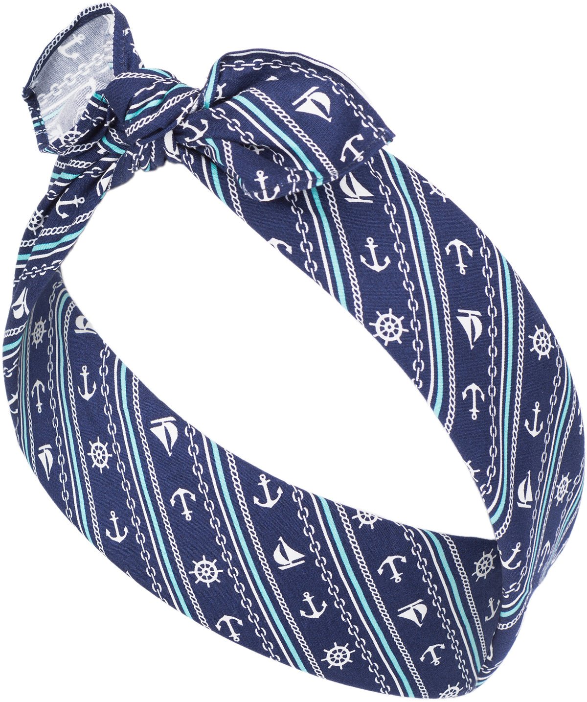 Kuestenluder_WIEBKE_Sailor_ANCHOR_Striped_Retro_Pin_Up_Nickituch_BANDANA-3