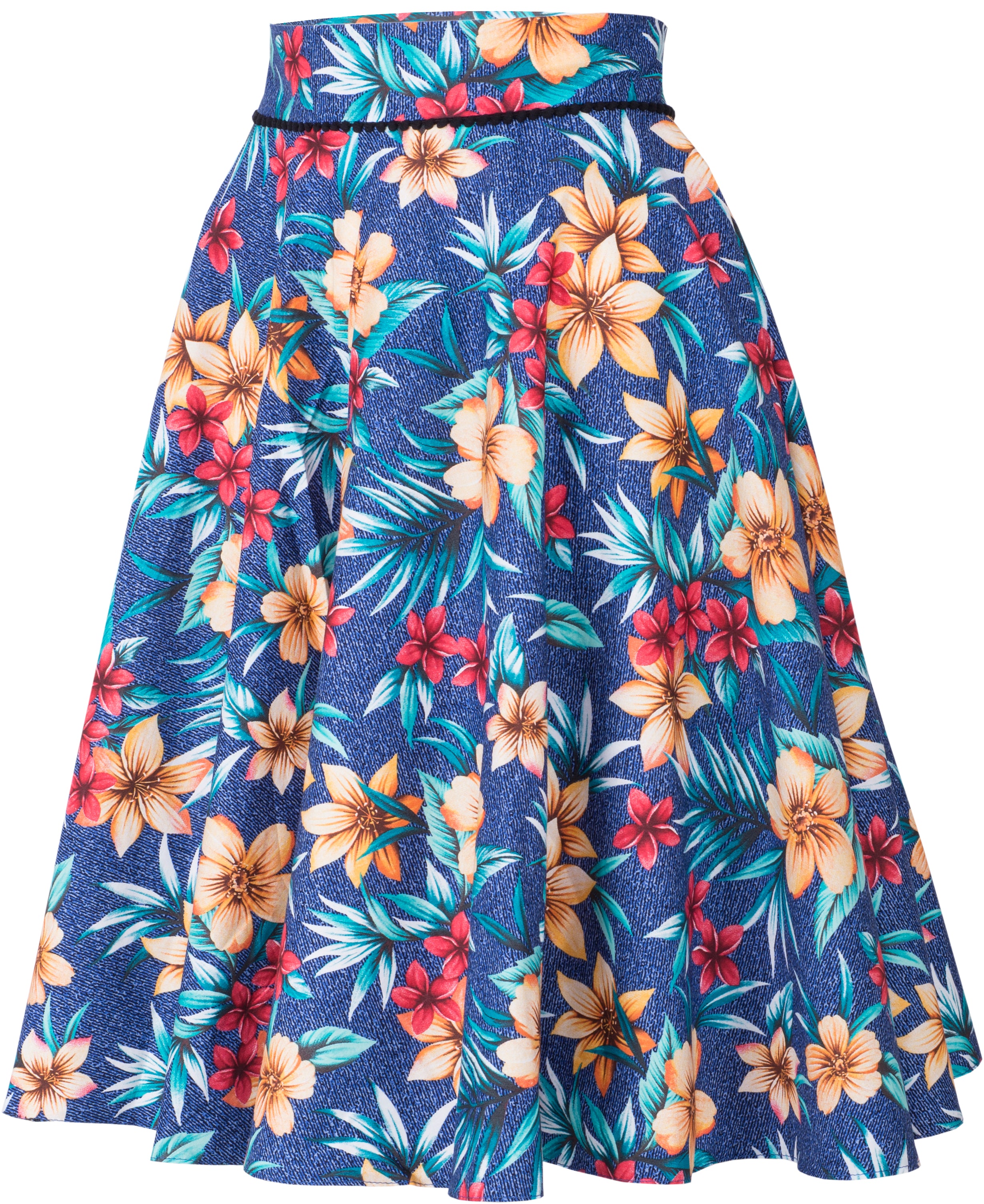 Kuestenluder_YUNA_Frangipani_HIBISKUS_Swing_Skirt_TELLERROCK_Blau-22yvy14C3buL7k