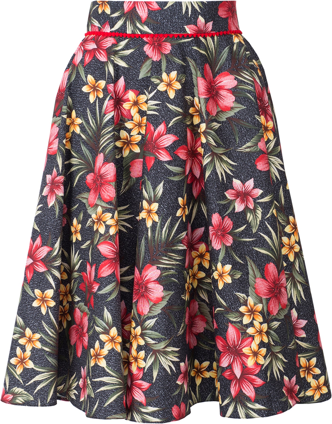 Kuestenluder_YUNA_Frangipani_HIBISKUS_Swing_Skirt_TELLERROCK_Schwarz_killer_kirsche21XQ8LRC9yooU
