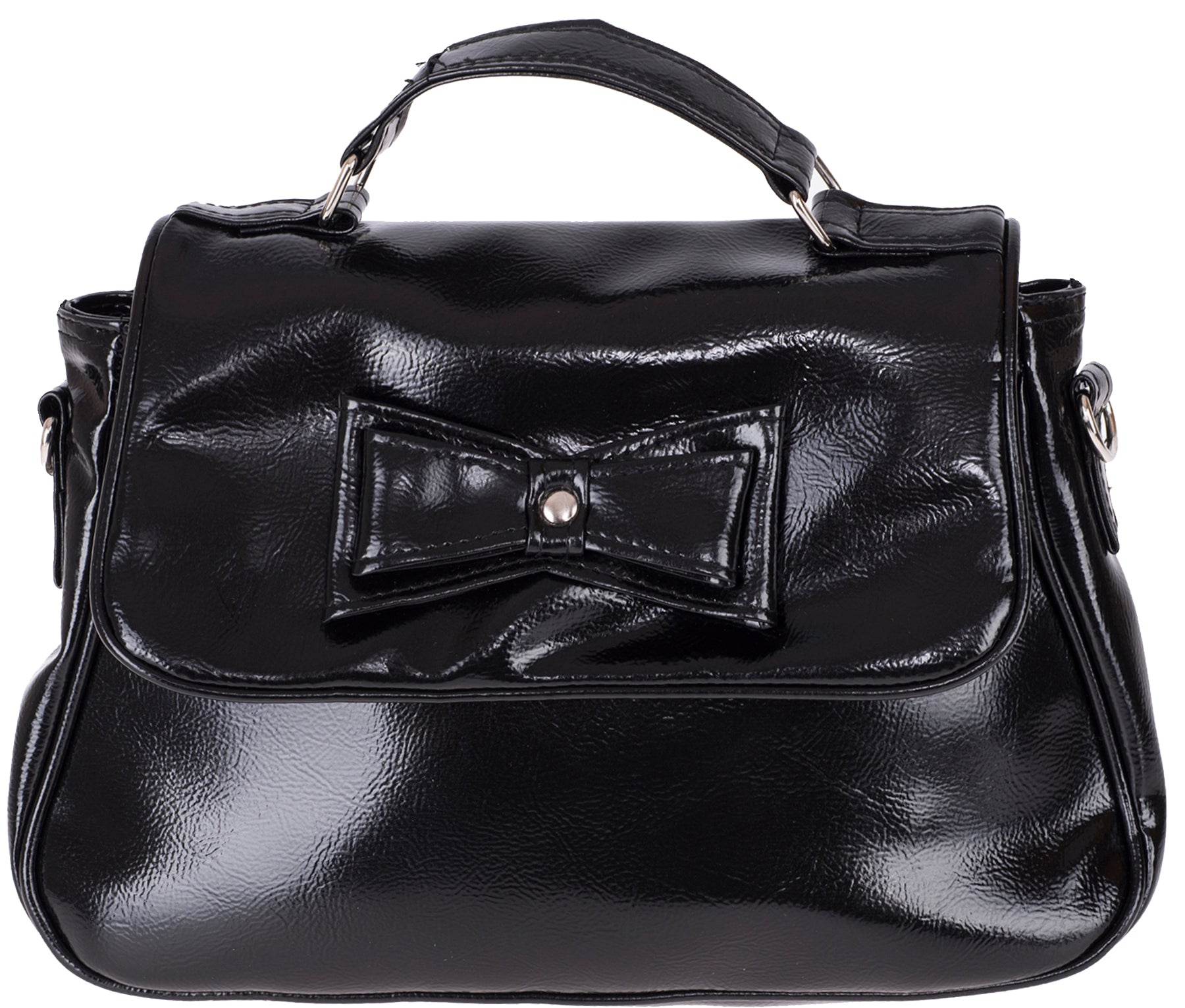 Kuestenluder_YUNLI_Vintage_SCHLEIFE_Bow_LACK_Retro_Bag_Handtasche_killer_kirsche_1