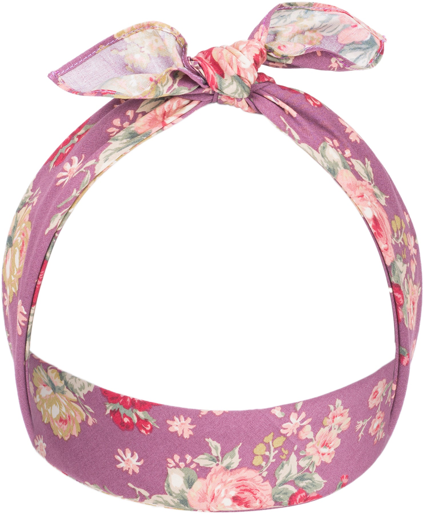 Kuestenluder_ZENTA_Vintage_Floral_ROSE_Pin_Up_50s_Nickituch_BANDANA_killer_kirsche