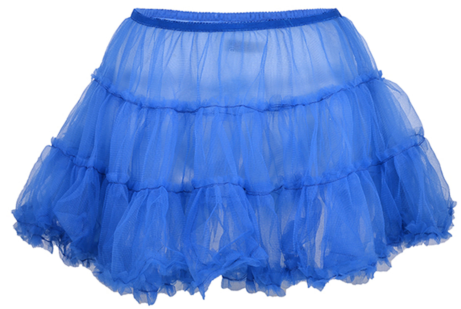 Kurzer_Swing_TueLL_Rueschen_Vintage_Unterrock_PETTICOAT_BLAUHLqi2oY4WKSJB