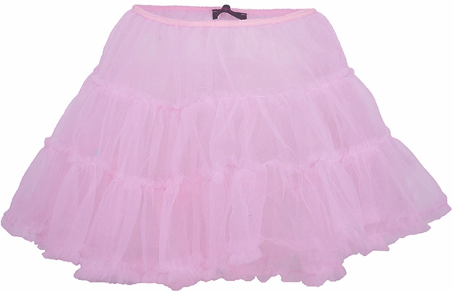 Kurzer_Swing_TueLL_Rueschen_Vintage_Unterrock_PETTICOAT_rosa