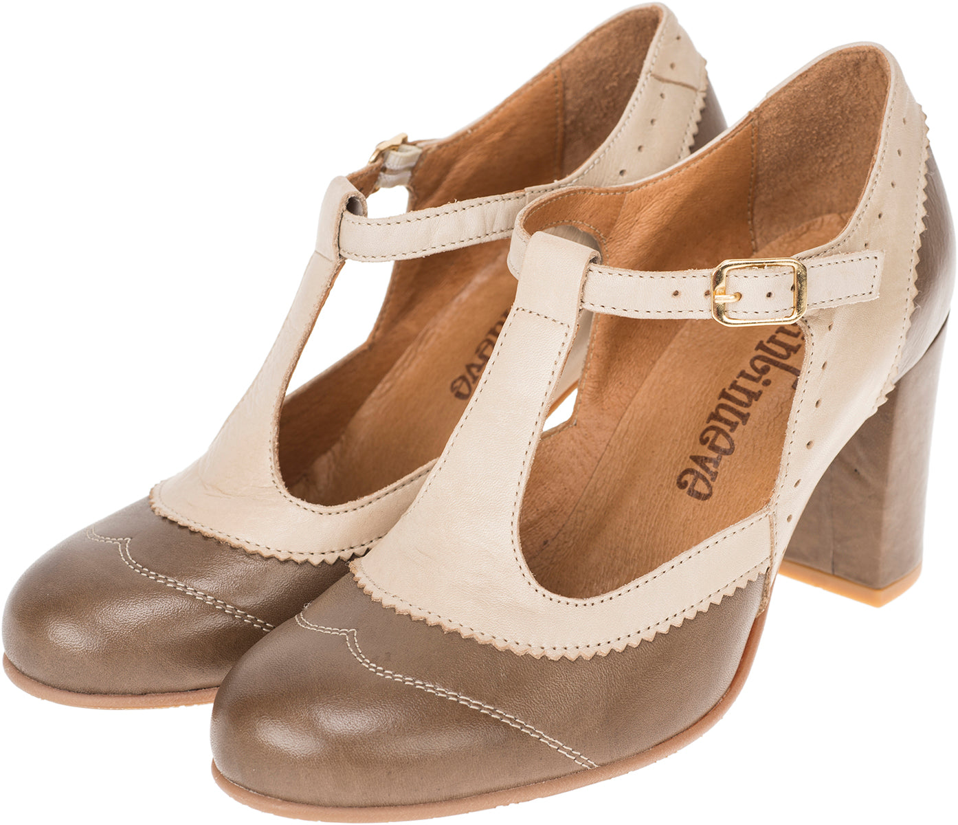 La_Veintinueve_ADA_Vintage_T-STRAP_Brogue_RIEMCHEN_Retro_PUMPS_-_Braun-5KMlZIVxDtEMPe