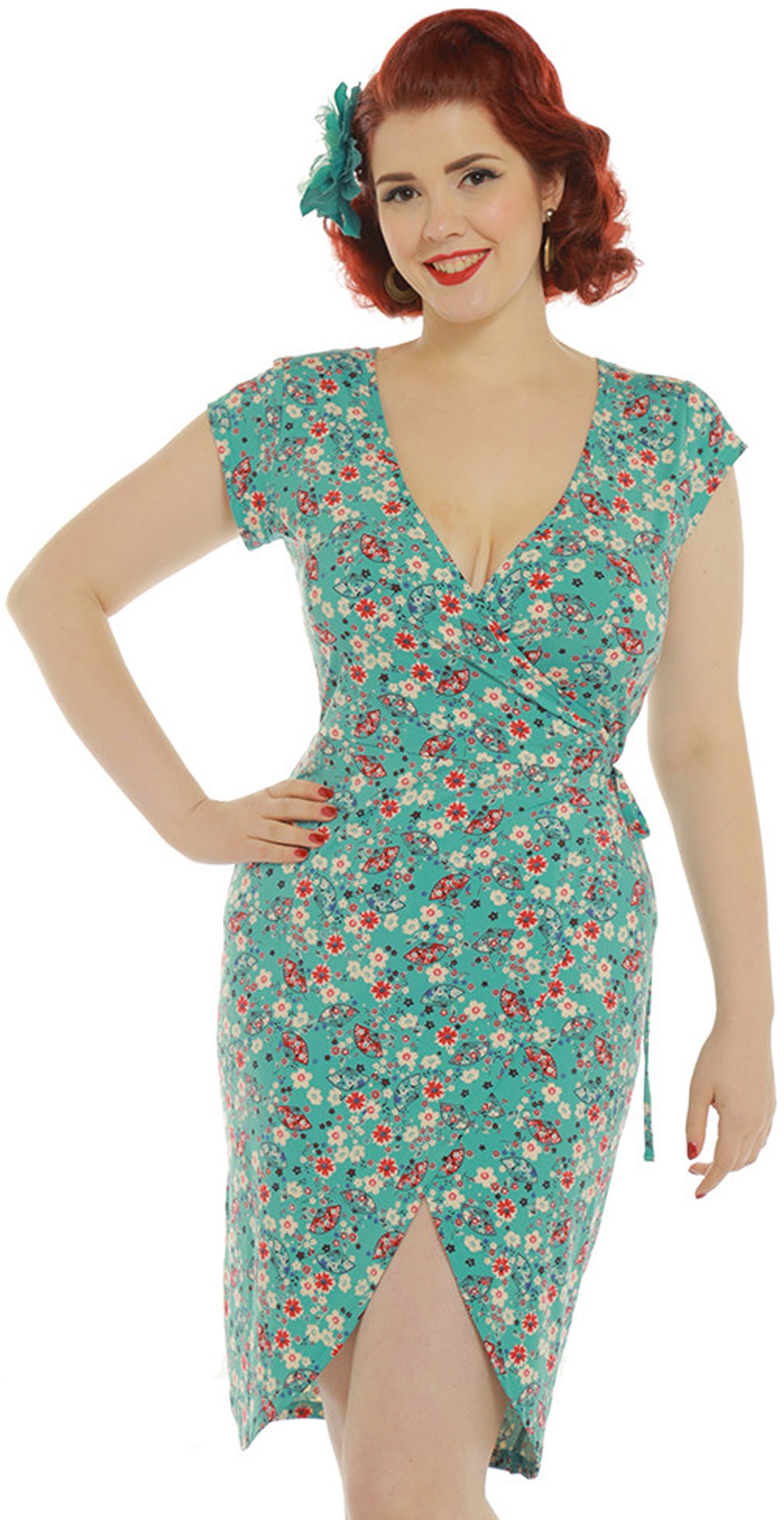 Lindy_Bop_BECCA_Vintage_FAN_Faecher_Floral_WRAP_Pin_Up_Kleid_DRESSDO8hTL7XuETh3
