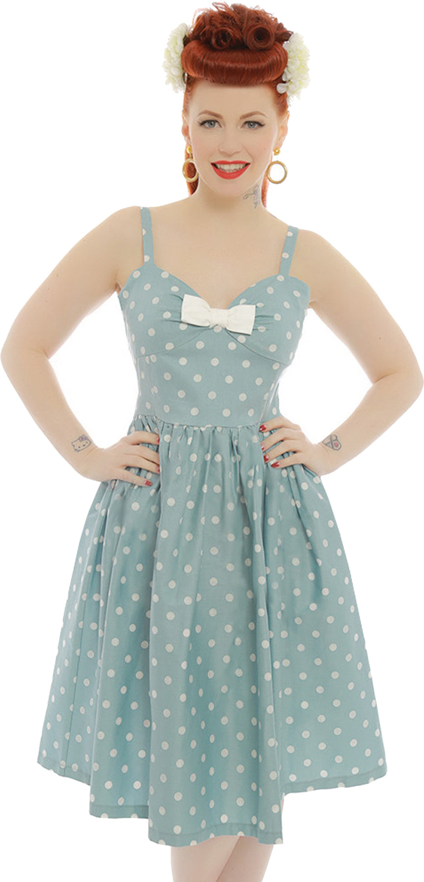Lindy_Bop_MISTY_Polka_Dots_Punkte_Classic_Straps_Vintage_Kleid_DRESS_killer_kirscheBF1xFfydGqbM6