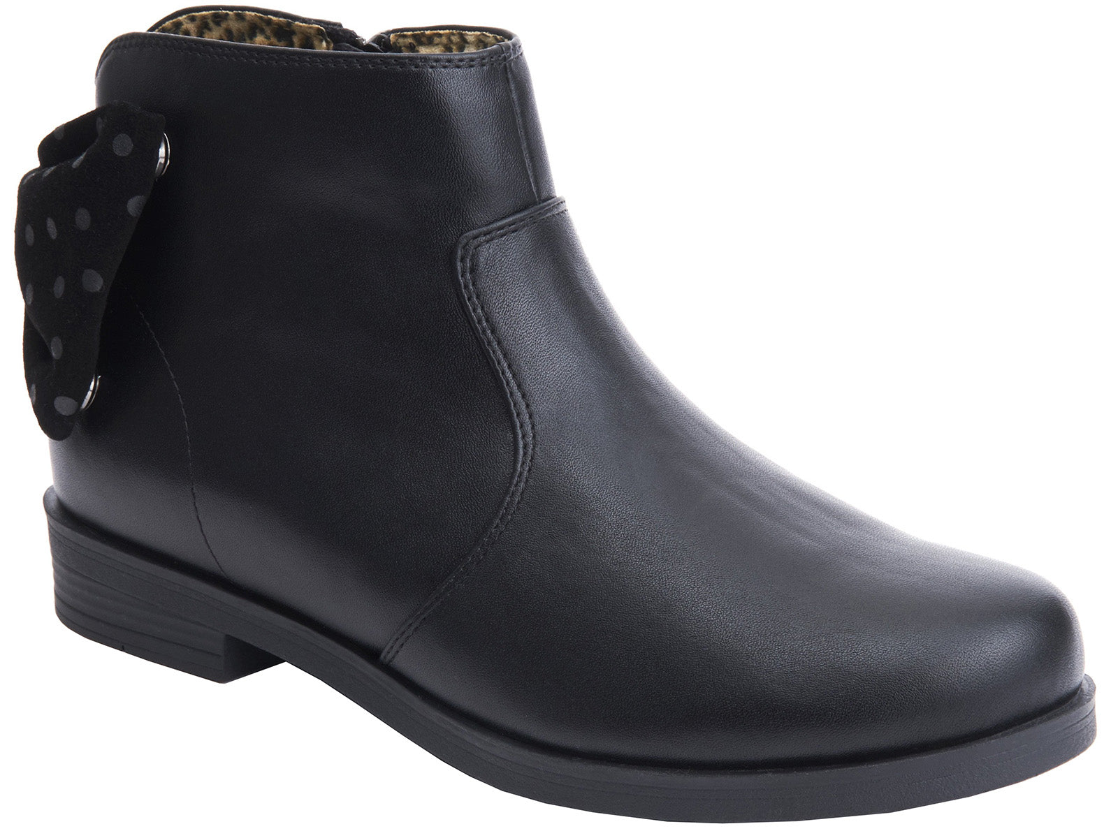 Lola_Ramona_ALLISON_ARCH_Striped_Polka_Dot_BOW_Stiefeletten_Ankle_Boot-2