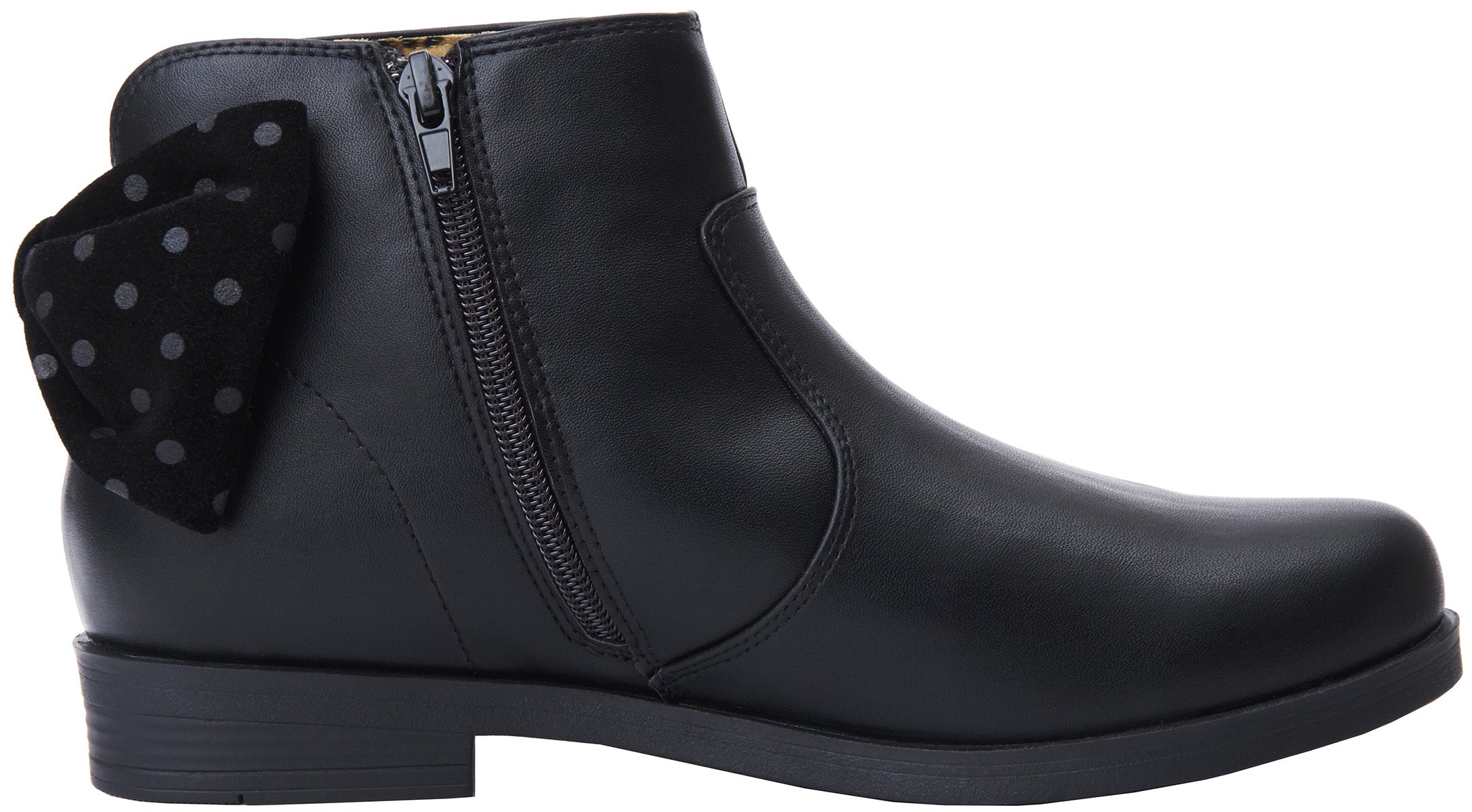 Lola_Ramona_ALLISON_ARCH_Striped_Polka_Dot_BOW_Stiefeletten_Ankle_Boot-3