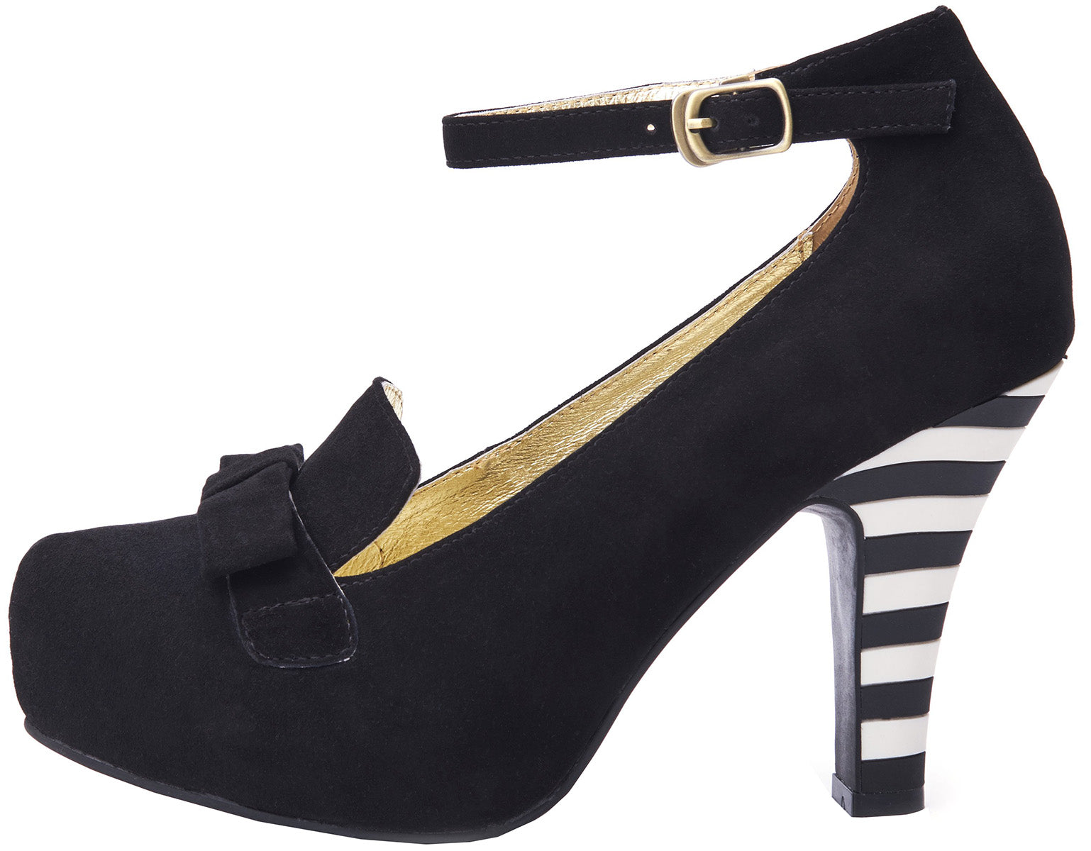 Lola_Ramona_ANGIE_LEARN_Vintage_BOW_Striped_High_Heel_Riemchen_PUMPS-2