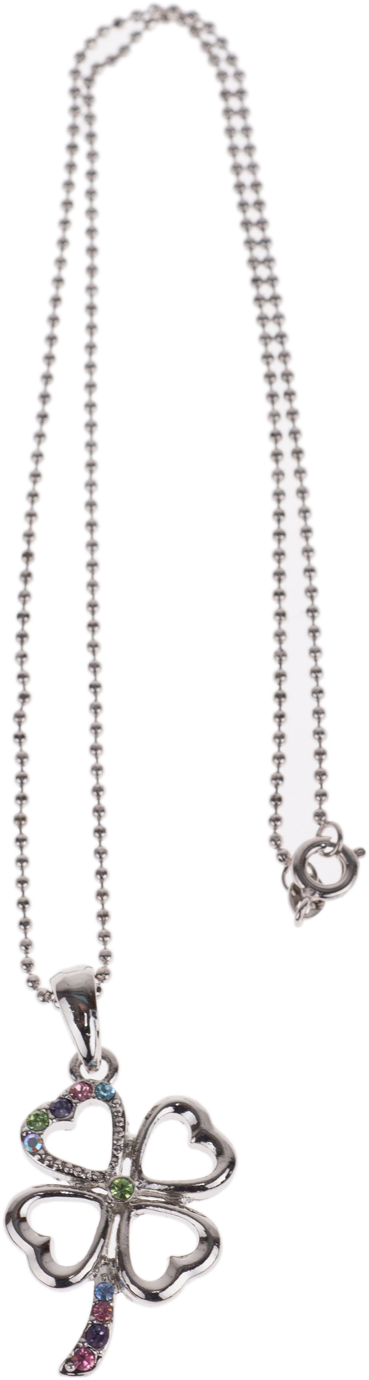 Lovely_CLOVERLEAF_Gluecksklee_Glitzer_RETRO_Strass_Halskette20HvBsDk1Oq1G0