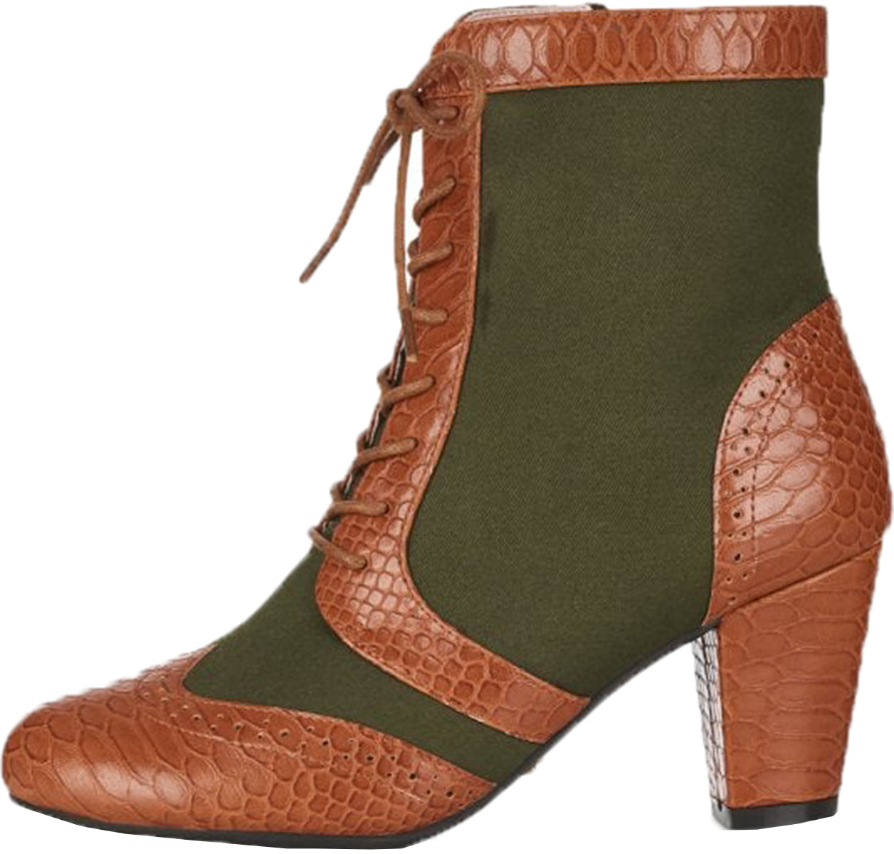 Lulu_Hun_ADELE_Vintage_BROGUE_8-Eye_Snake_SCHNueRSTIEFEL_Ankle_Boots-2
