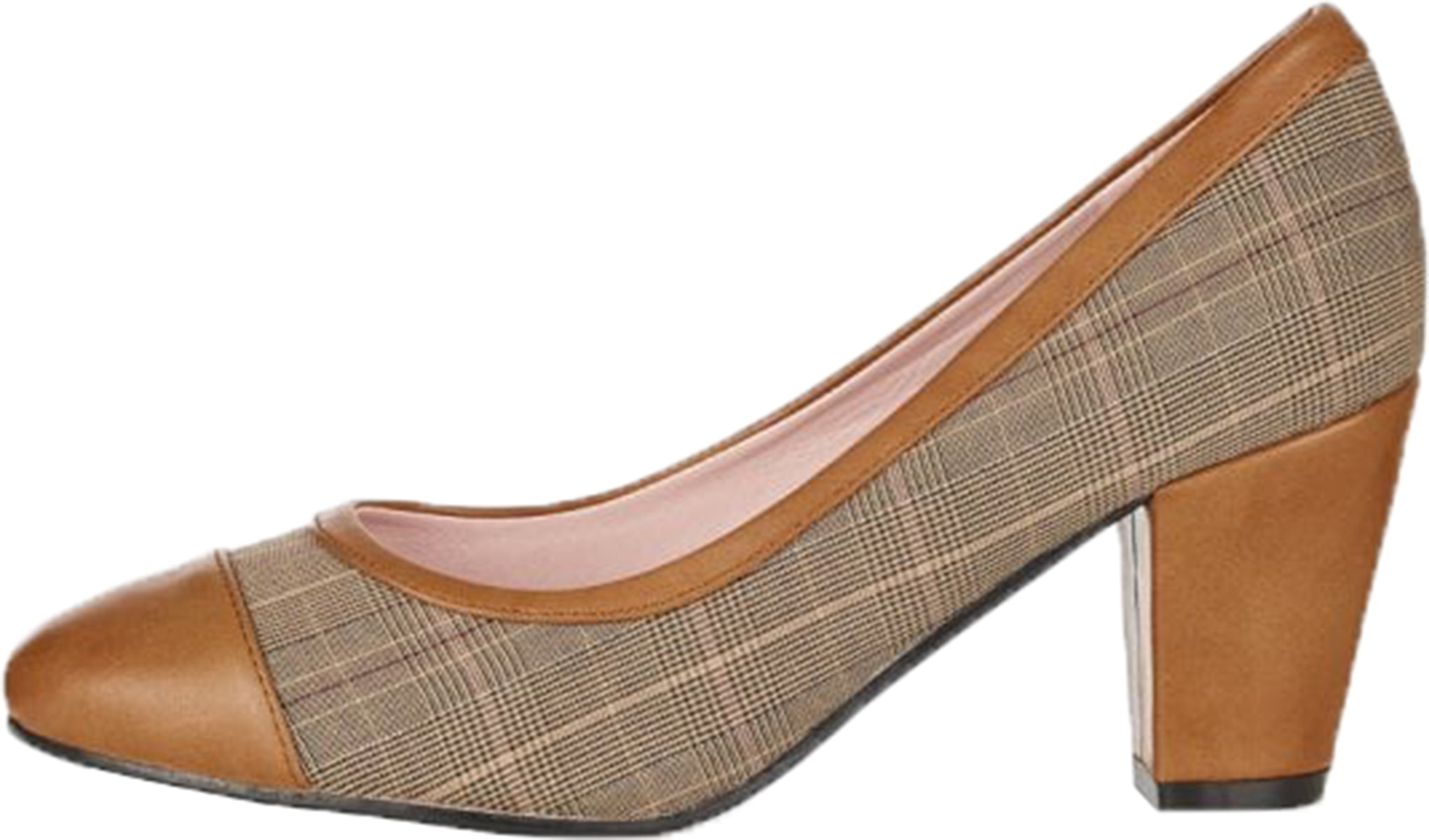 Lulu_Hun_LENA_Vintage_CHECK_Tartan_RETRO_Karo_PUMP_High_Heel_Braun-2rxD7MGtaJkPmD