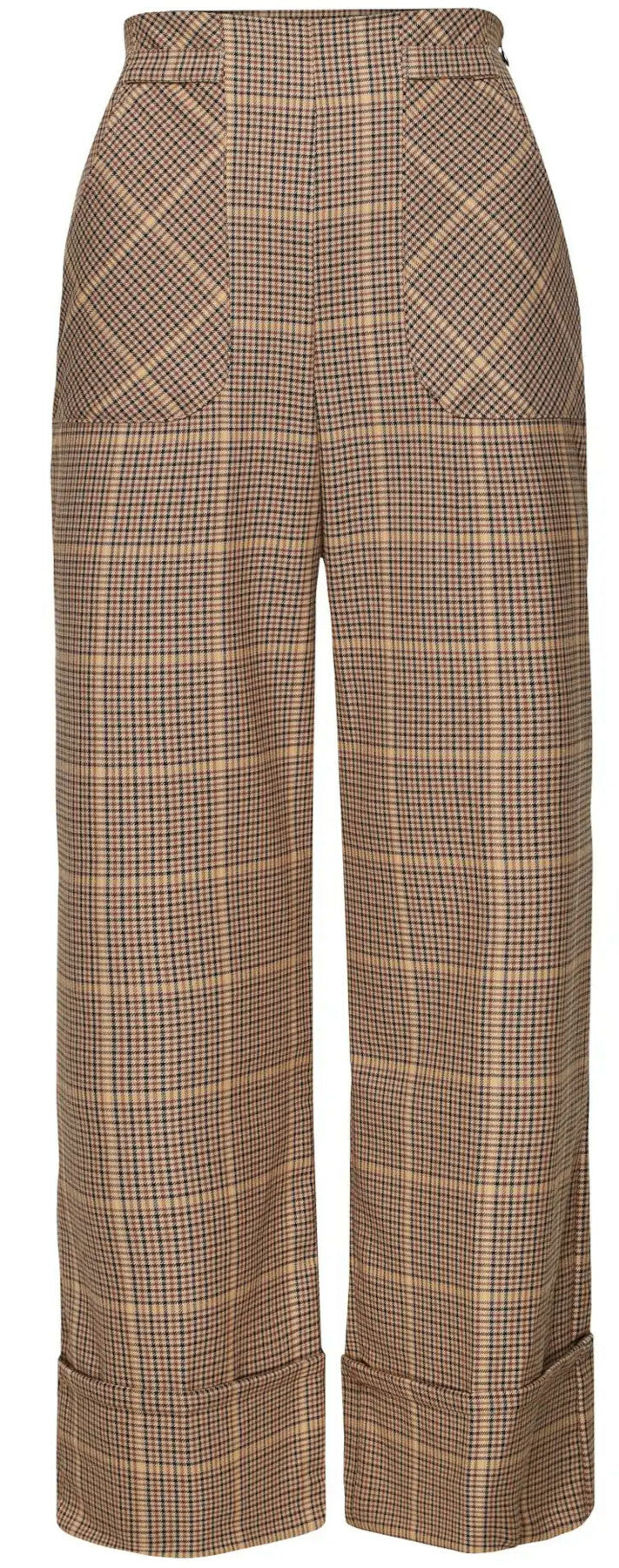Mademoiselle_YeYe_MARLENE_AT_THE_SEA_Tartan_Karo_HIGH_WAIST_Hose_Trousers_killer_kirsche_4
