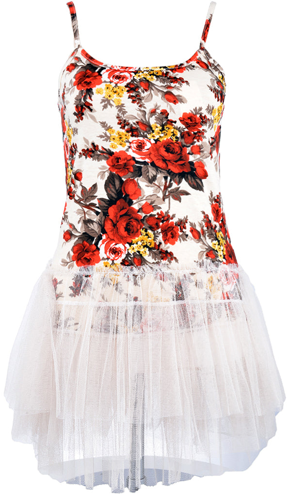 Maedchen_KIDS_Flower_ROSES_Retro_Tuell_Traeger_KLEID_Dress_beigeZprKiRxywHtNb
