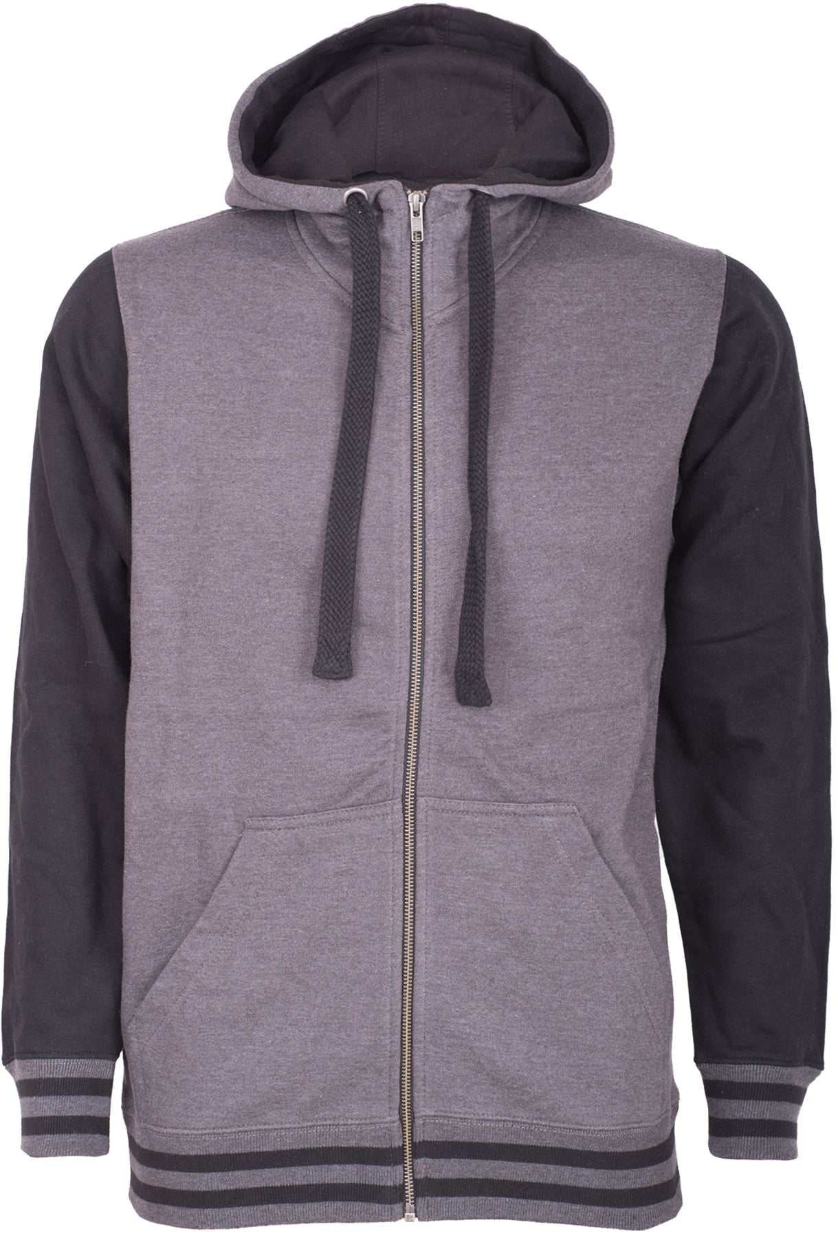 Oldschool_Classic_2-Tone_COLLEGE_Baseball_Zip_HOODIE_Jacke_-_Grau_killer_kirscheV1wYcQsaQsaLp