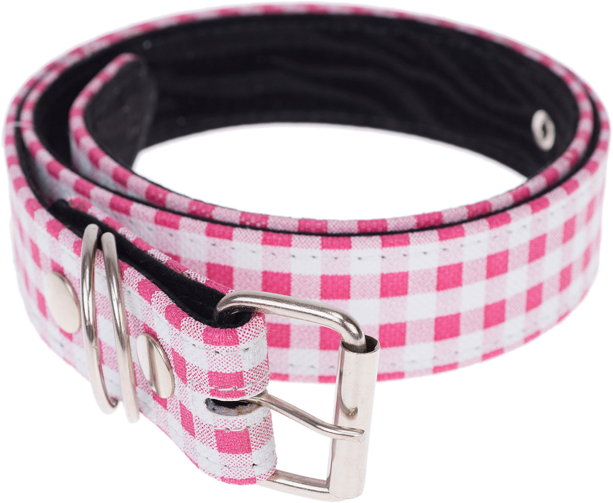 PEPITA_Karomuster_VICHY_50s_Guertel_-_Pink_killer_kirsche