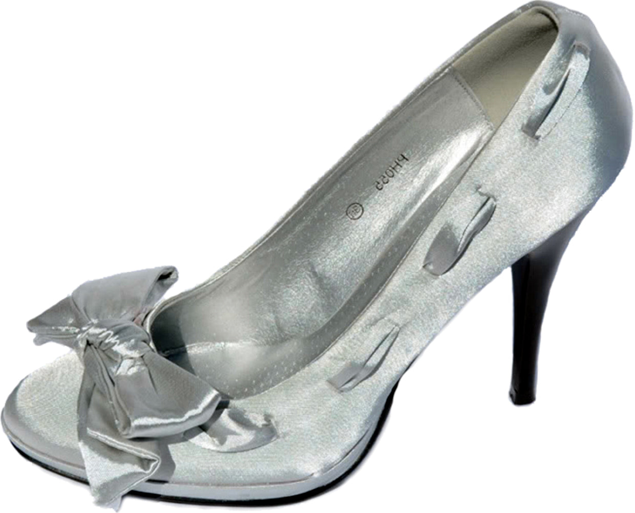 Pin_Up_BETTY_Satin_HIGH_HEELS_mit_SCHLEIFE__Silver