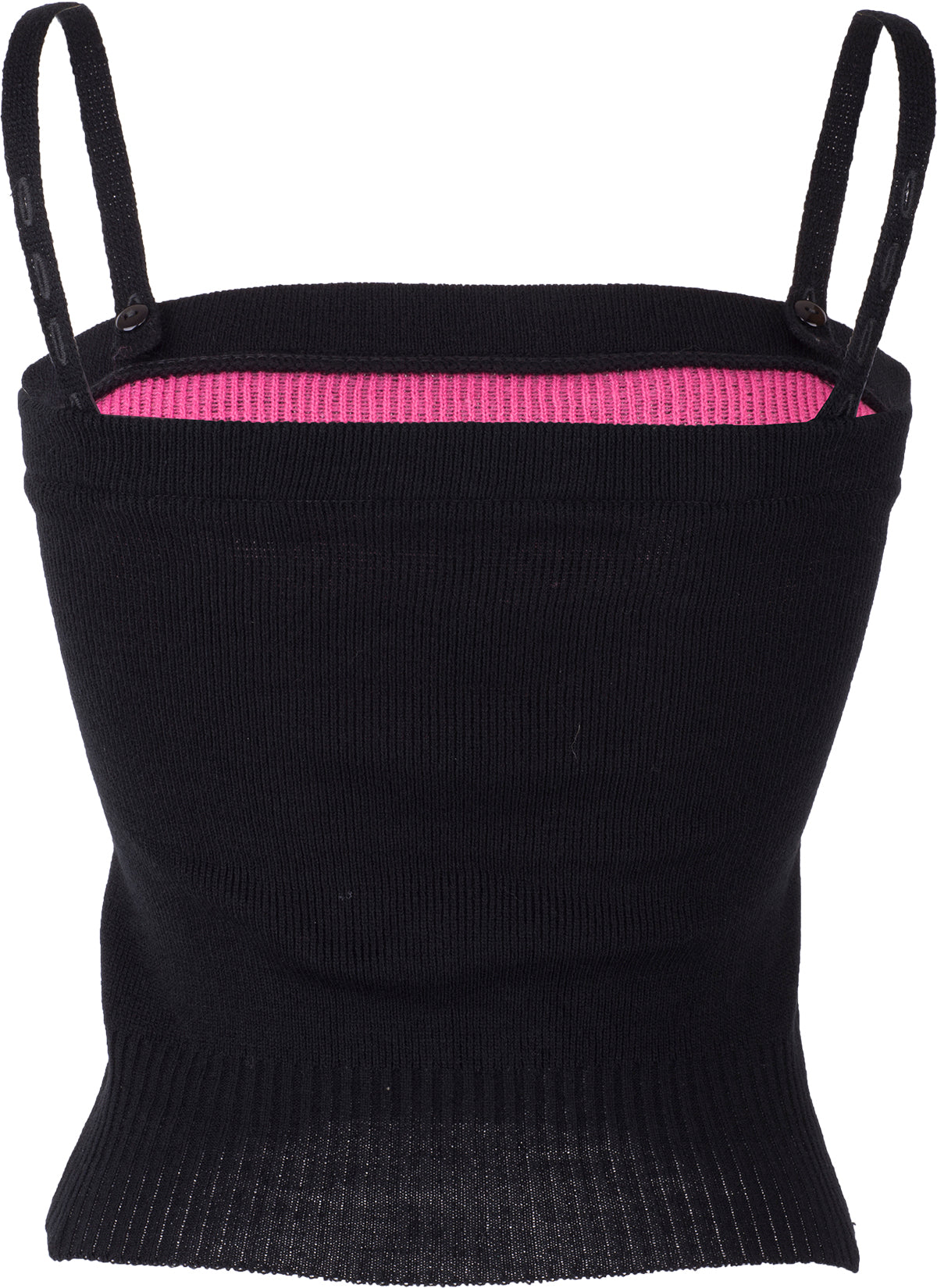 Pink_HIBISCUS_Tiki_ARGYLE_Knitwear_Retro_Bandeau_Stricktop-4