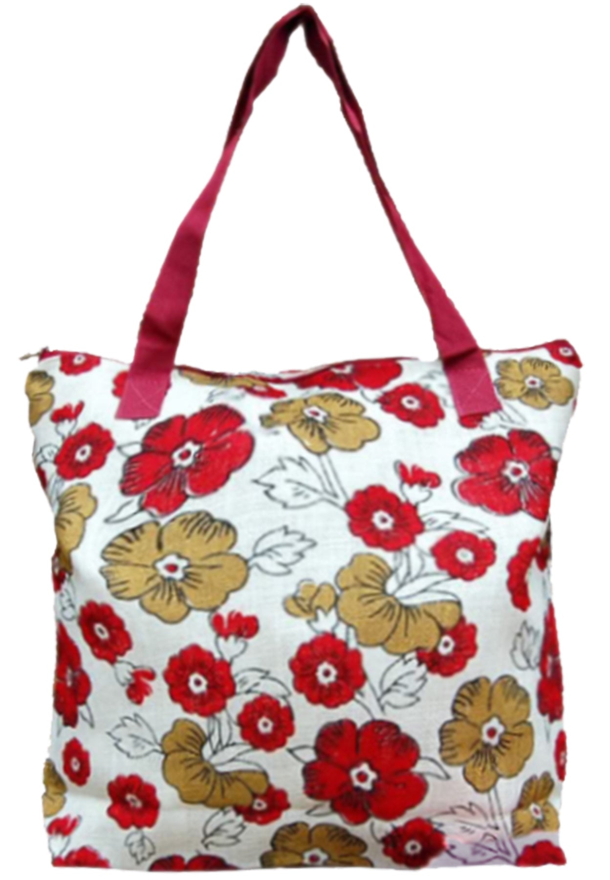 Praktische_Tiki_HIBISKUS_Blueten_Canvas_SHOPPER_Tasche_killer_kirsche0bMEUxJkeBNMD