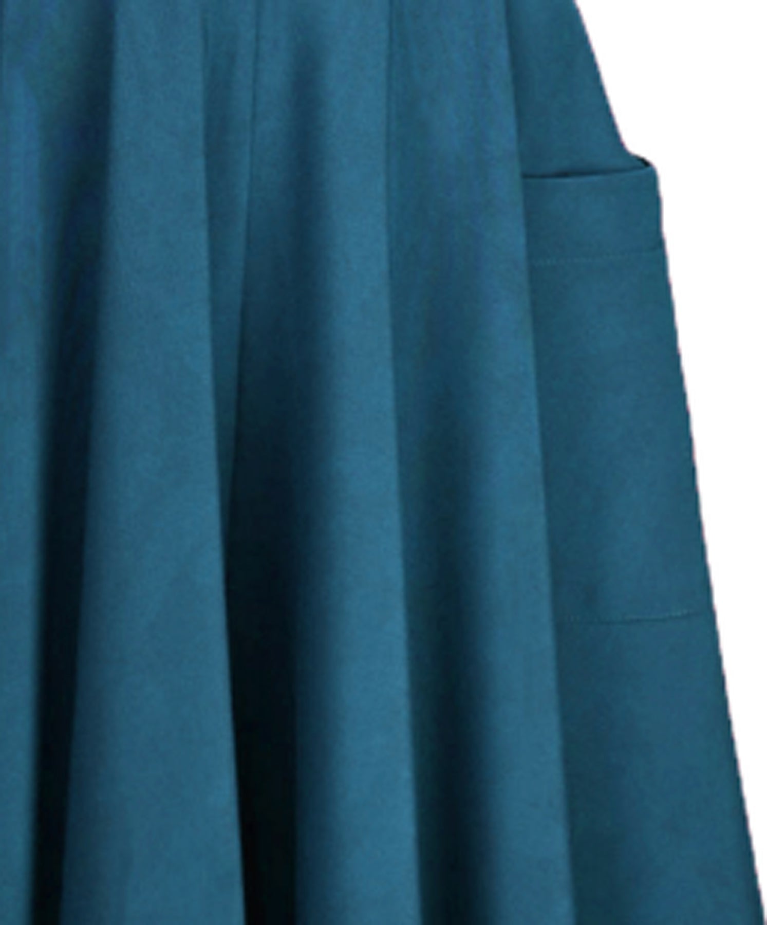 Pretty_Retro_50s_CIRCLE_SKIRT_Vintage_HIGH_WAIST_Swing_TELLERROCK_Petrol_killer_kirsche