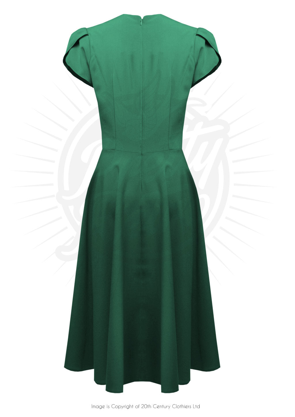 Pretty_Retro_50s_SWING_DRESS_Vintage_PLEATED_Kurzarm_Swing_KLEID_Gruen_killer_kirsche_3VFFATOV3qgI6d