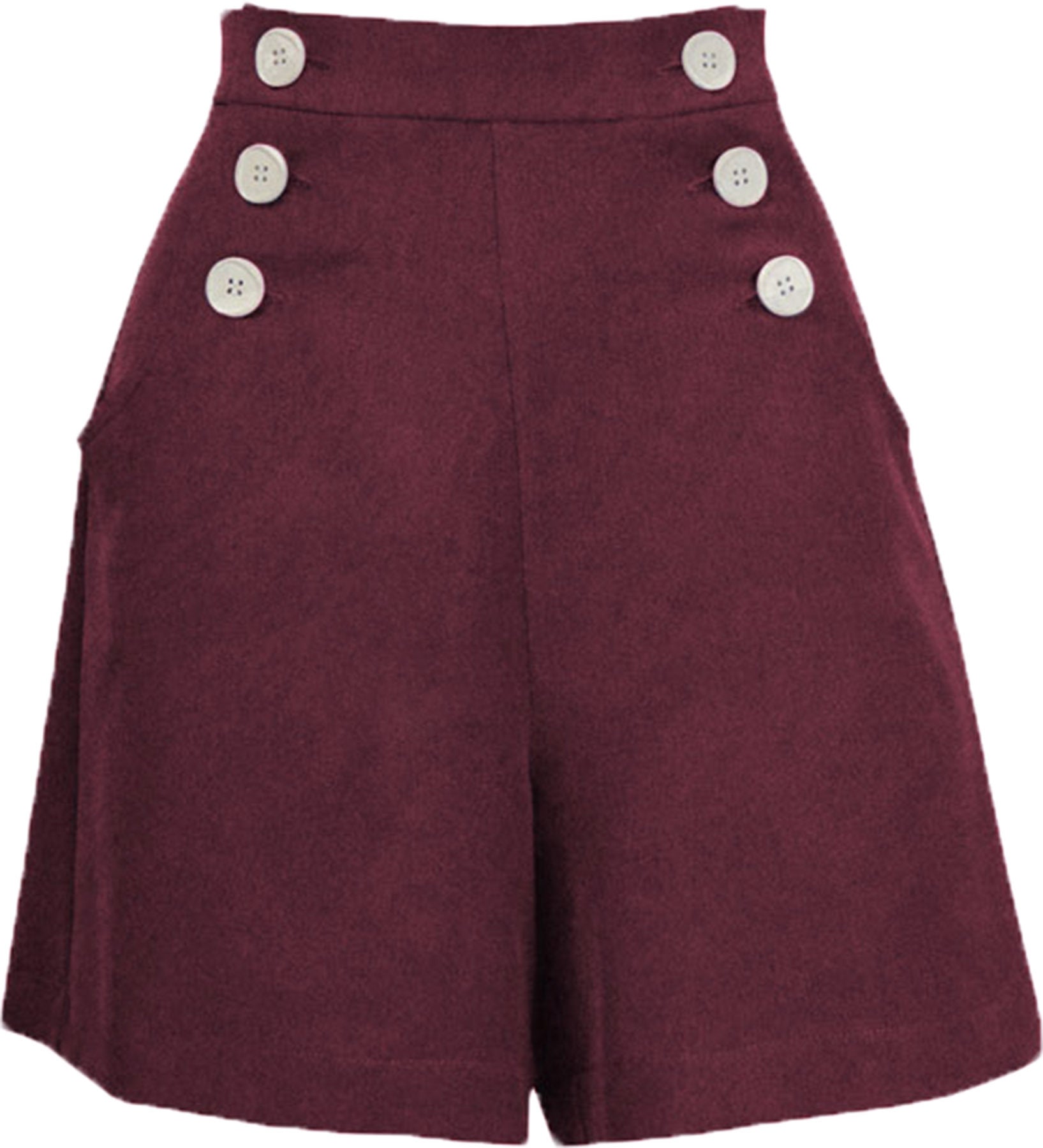 Pretty_Retro_SAILOR_SHORTS_Vintage_40s_Buttoned_MARLENE_Kurze_Hose_Weinrot-1YYhIDPsHr0teF