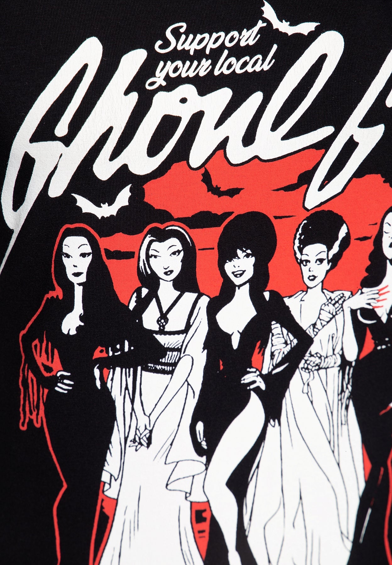 Queen_Kerosin_GHOUL_GANG_Frontprint_Retro_MOTIV_Kurzarm_T-SHIRT_Oberteil_Killer_Kirsche-2
