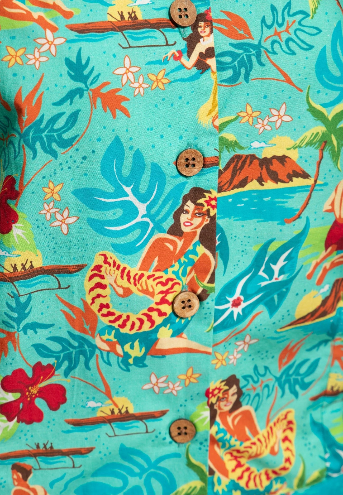 Queen_Kerosin_HAWAII_ALLOVER_Retro_50s_Kurzarm_Tiki_BLOUSE_Hemdbluse_SHIRT_-_Tuerkisgruen-4E6y3tqRV52wAb