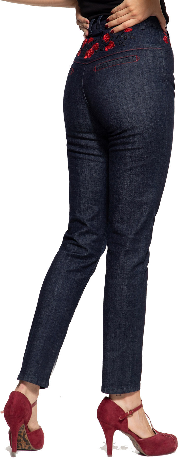 Queen_Kerosin_ROSES_WESTERN_Dark_DENIM_High_Waist_JEANS_Hose_mit_Stick_killer_kirsche_4zpUuzhbOhHVED