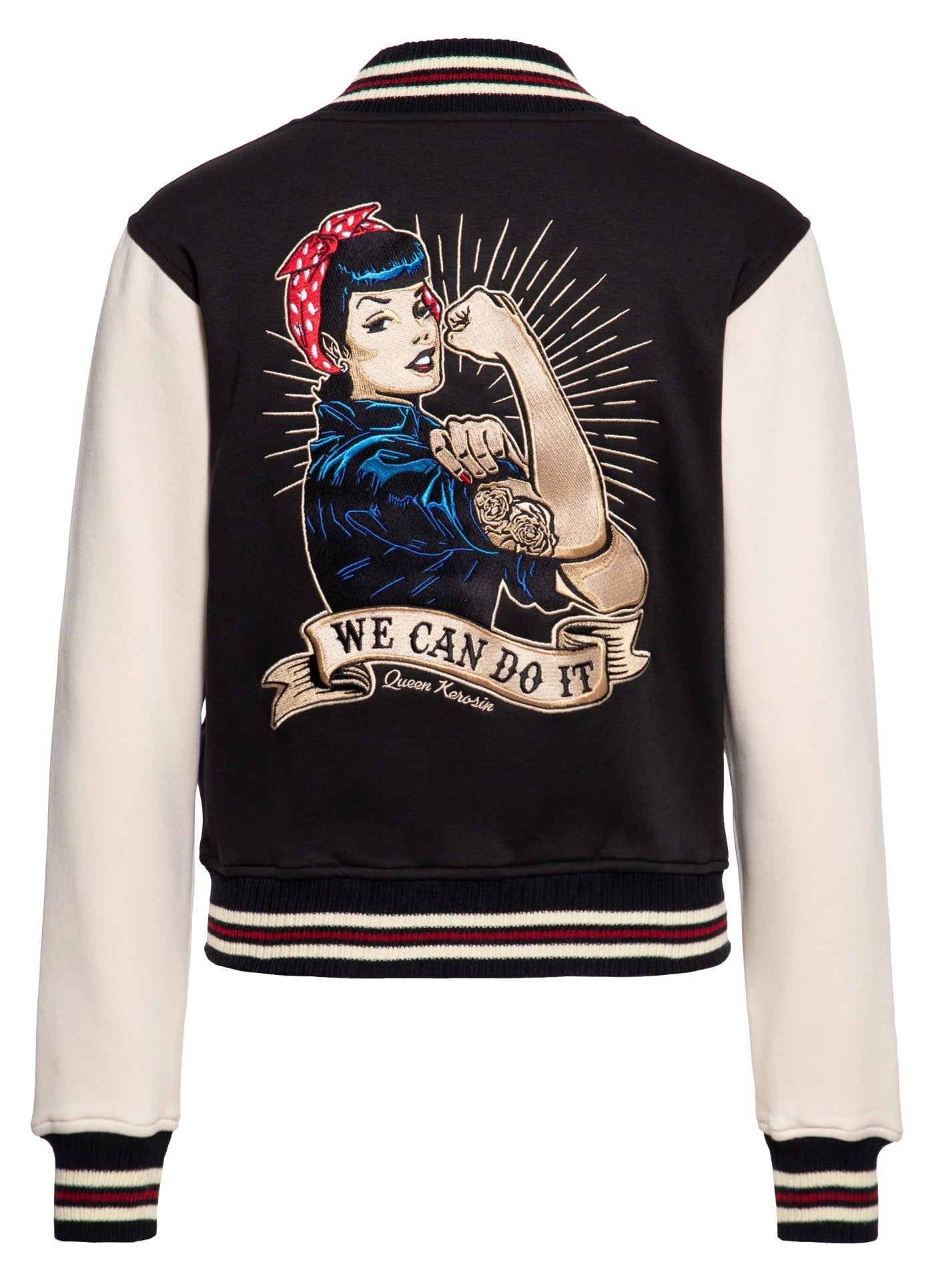 Queen_Kerosin_WE_CAN_DO_IT_50er_Vintage_COLLEGE_JACKE_Retro_Sweatjacke_SchwarzRot-11ElOFLQrhImxU