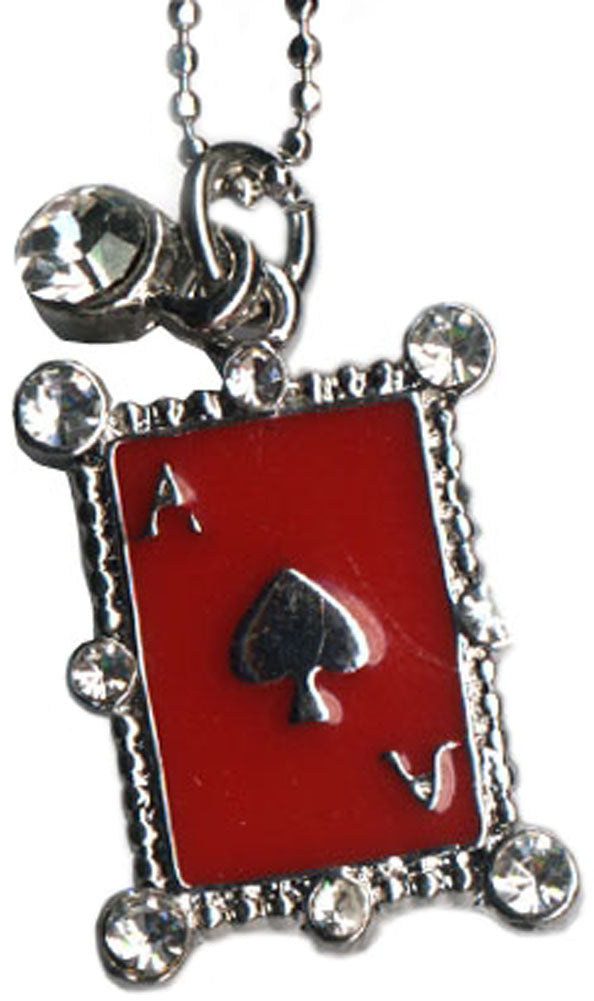 RAS808_-_Edle_KARTENMOTIV_As_Kreuz_Halskette