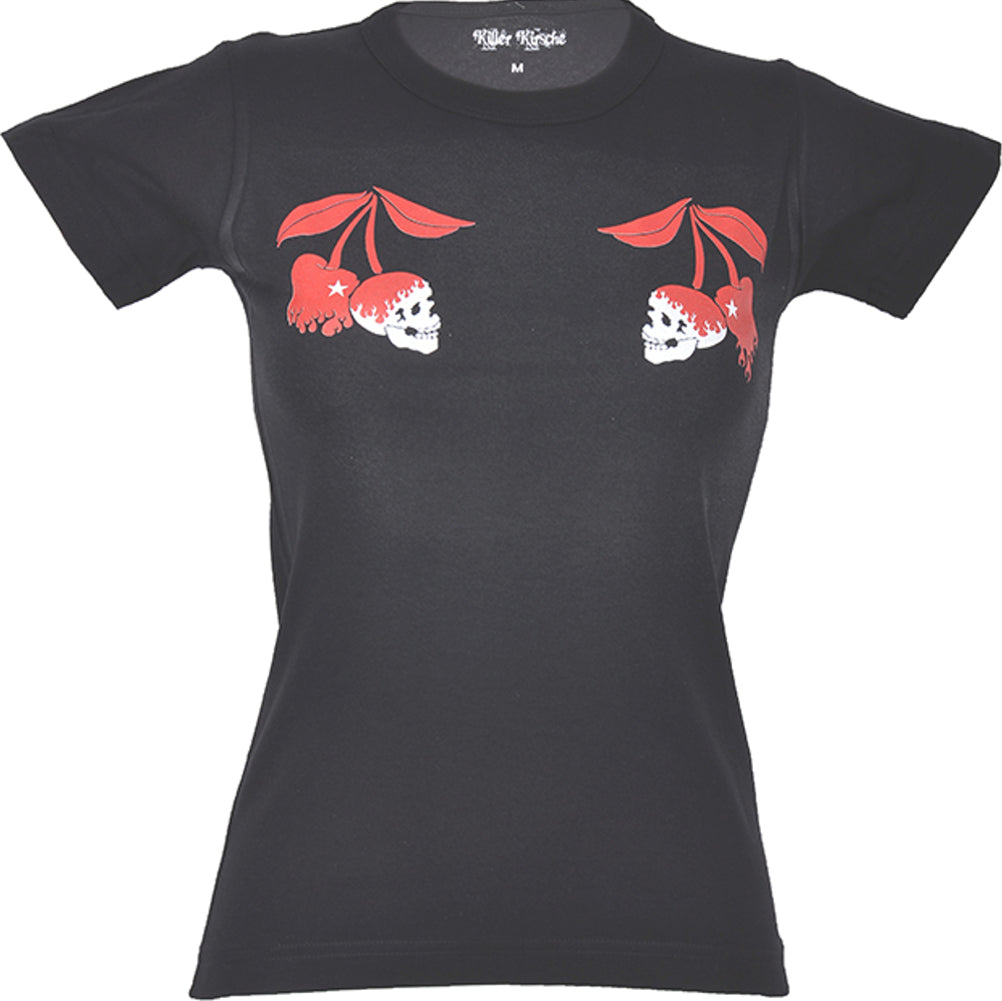 RM1165_-_Killer_Kirsche_Flaming_CHERRY_SKULL_Kirschen_Girlie_Shirt