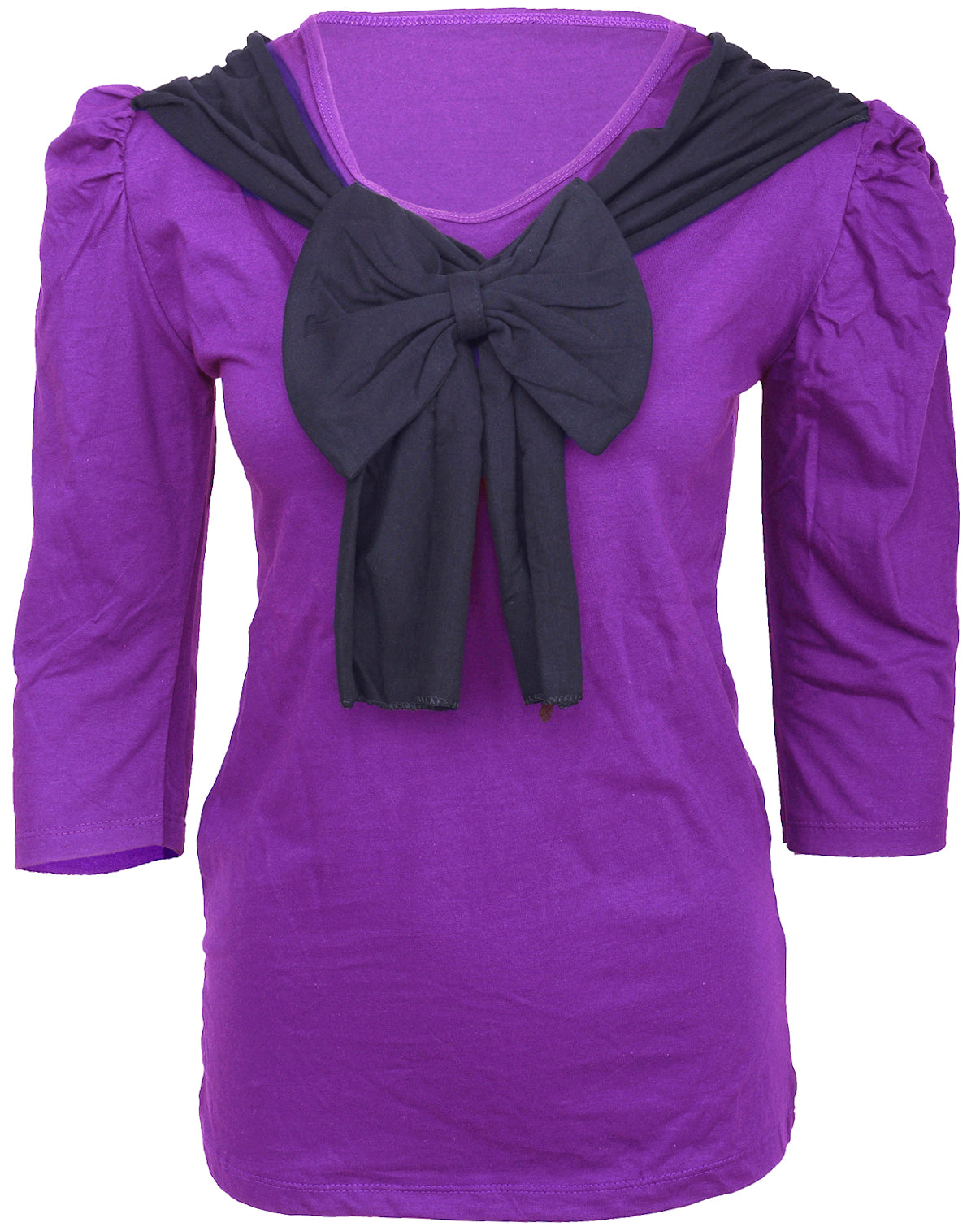Retro_BLACK_BOW_Schleifen_34_Arm_SHIRT7SVrSWvDJ4zNv