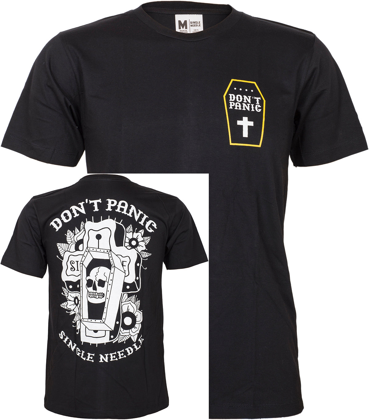 Retro_DONT_PANIC_Sarg_Skull_Coffin_Tattoo_HERREN_Motiv_T-SHIRT_Oberteil-5lUvndhKxOzvD6