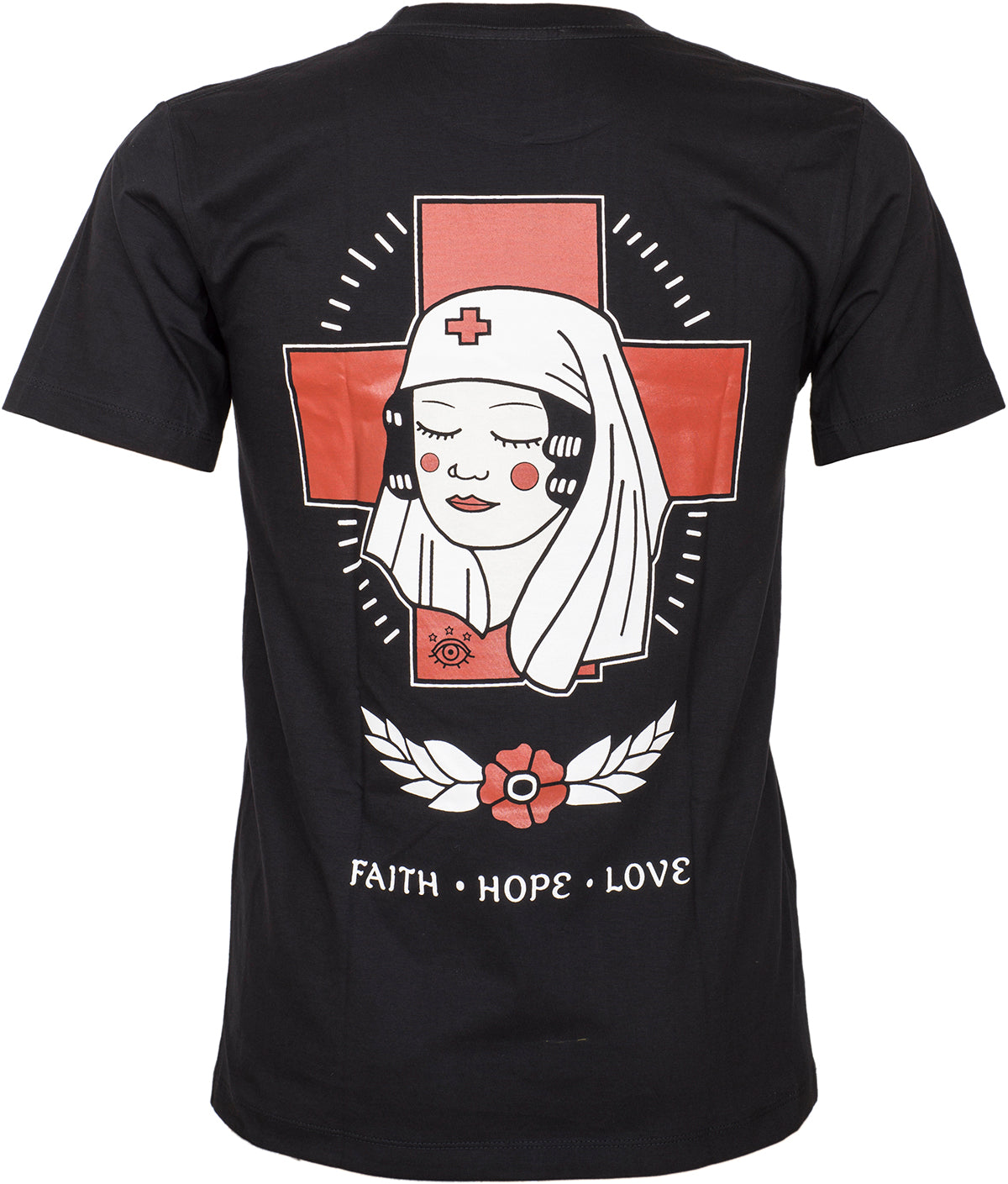 Retro_FAITH_HOPE_LOVE_Kreuz_Nurse_Tattoo_HERREN_Motiv_T-SHIRT_Oberteil-4