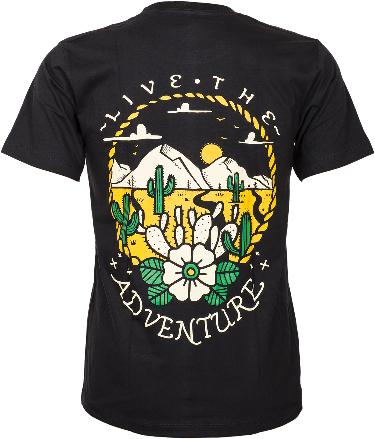 Retro_LIVE_THE_ADVENTURE_Kaktus_Desert_HERREN_Motiv_T-SHIRT_Oberteil-4