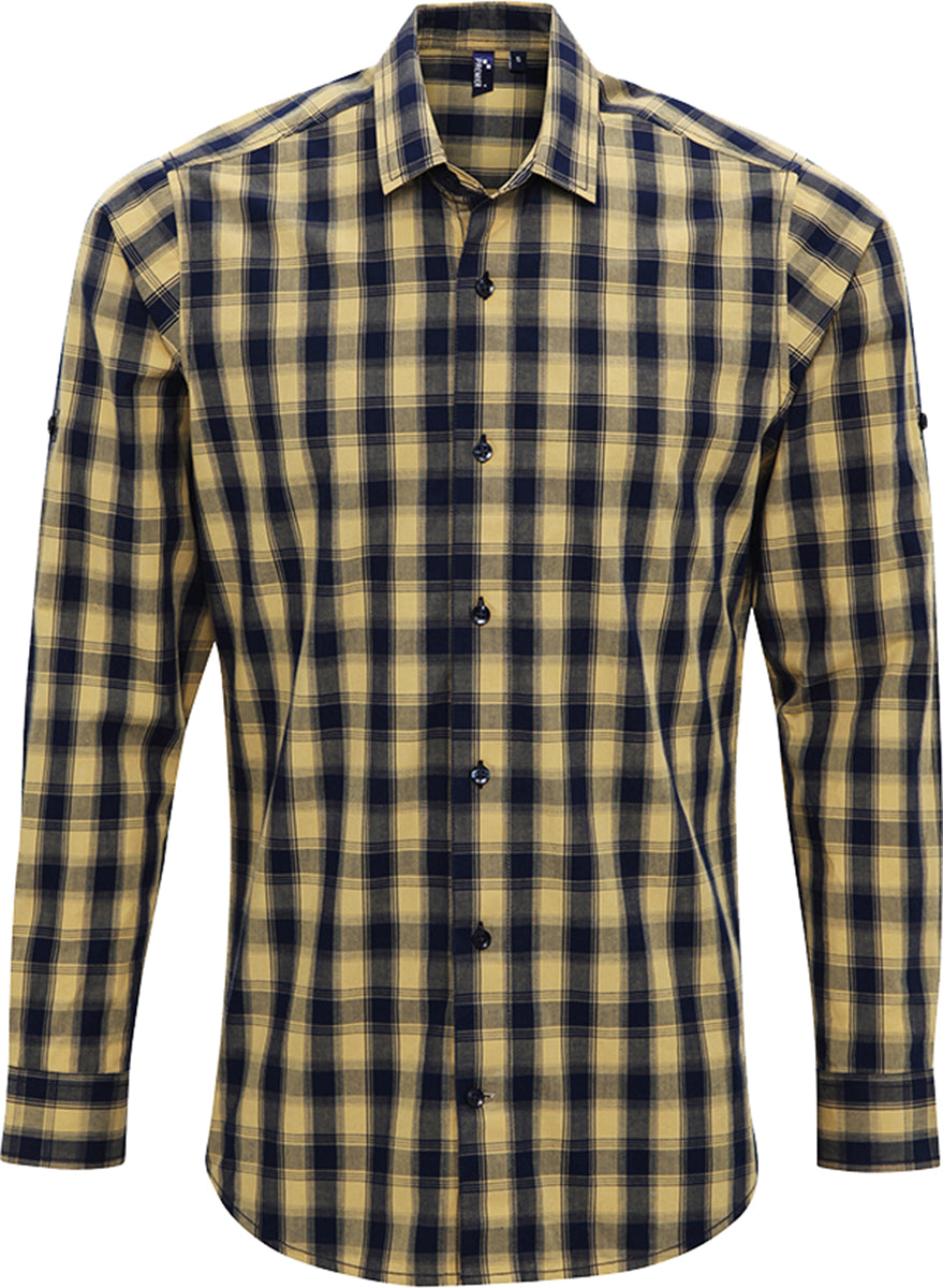 Retro_MULLIGAN_Vintage_CHECK_Oldschool_KARO_Langarm_Shirt_HEMD_Gelb-Navy-1BtU4PewvSh4Zy