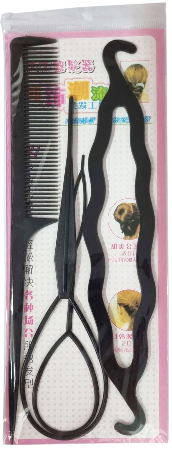 Retro_PINUP_HAIRDO_Stielkamm_Vintage_HAIRLOOP_Frisurenhilfe_HAIRSTYLING_SET_Tools_Killer_Kirsche-1