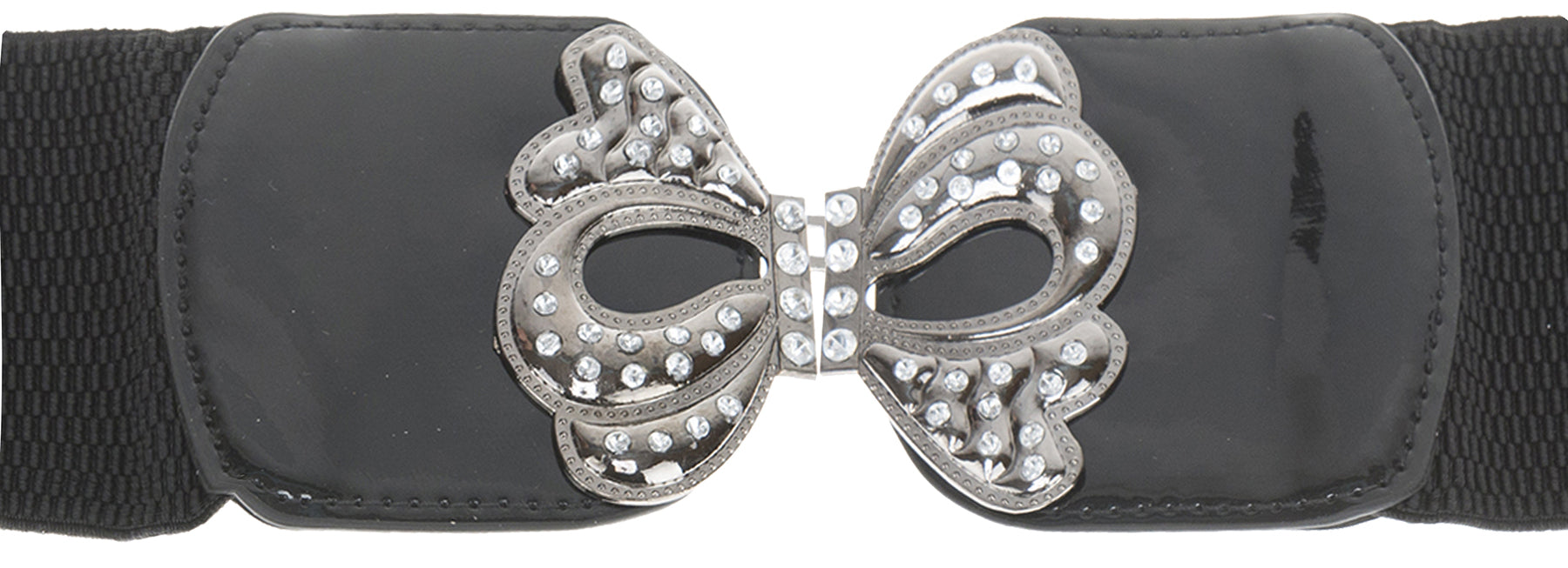 Retro_STRETCH_Belt_SCHLEIFEN_Bow_Lack_STRASS_Vintage_TAILLENGueRTEL_killer_kirsche